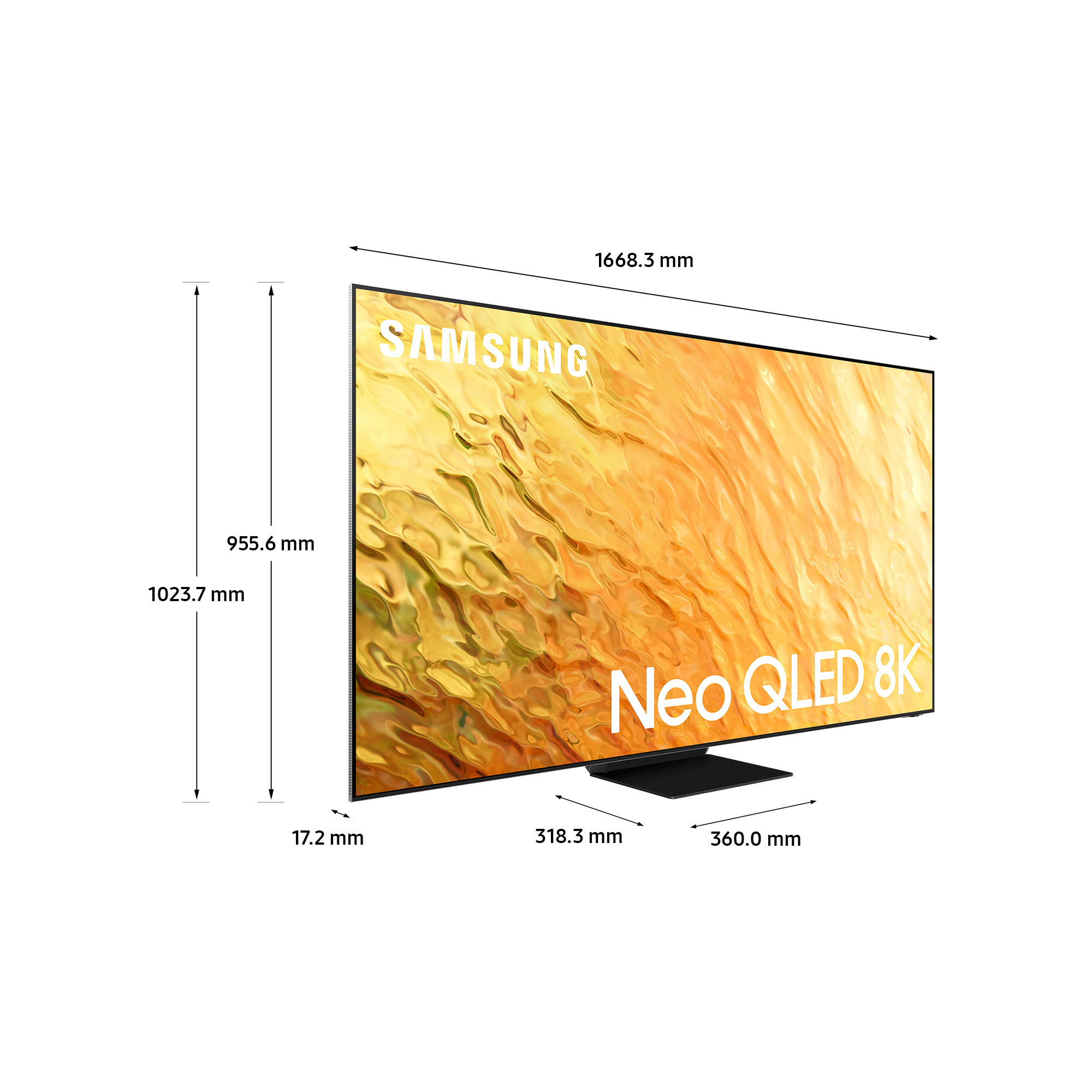 Samsung QE75QN800BTXXU 75" 8K HDR QLED Smart TV with Voice Assistants thumbnail image