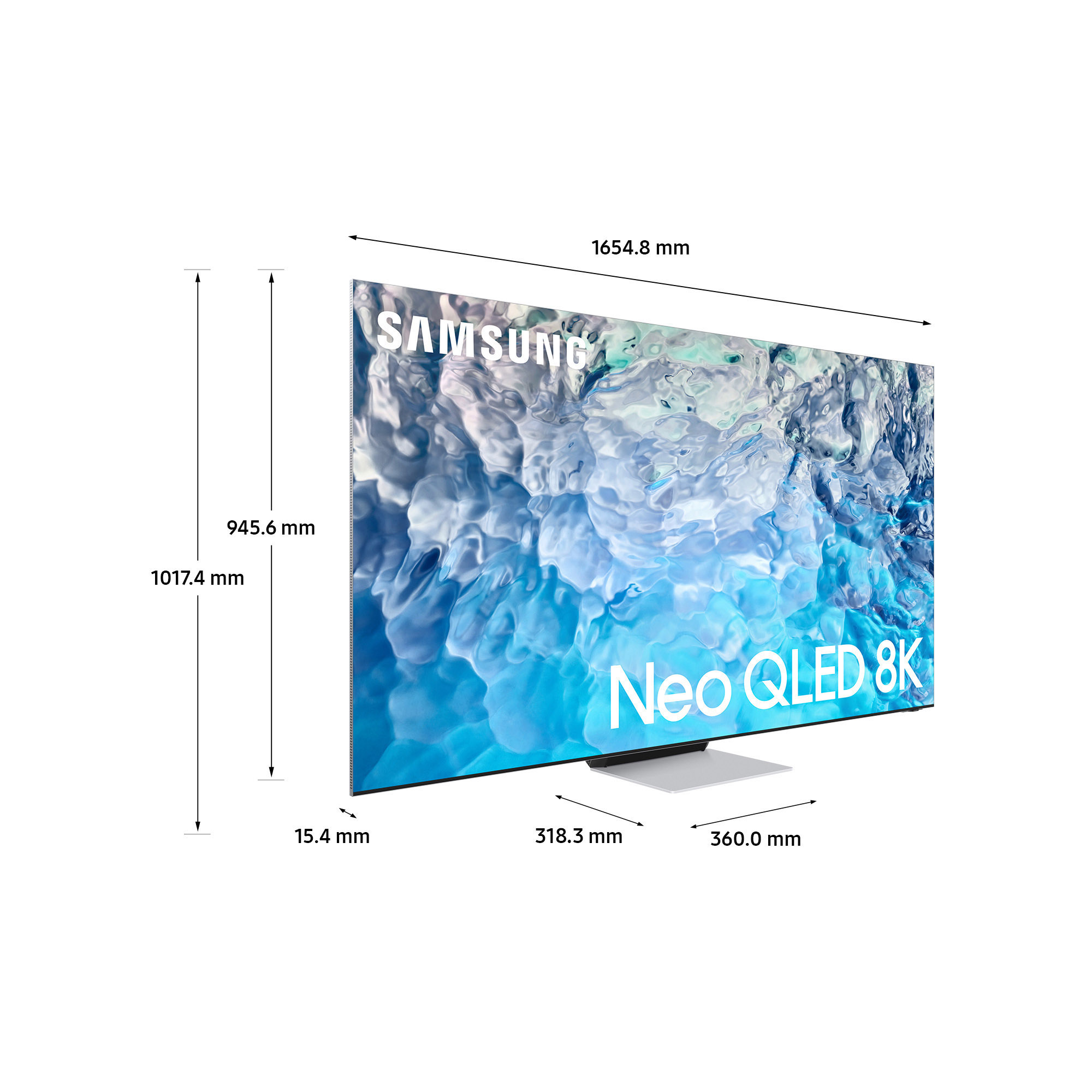 Samsung QE75QN900BTXXU 75" 8K HDR QLED Smart TV with Voice Assistants thumbnail image