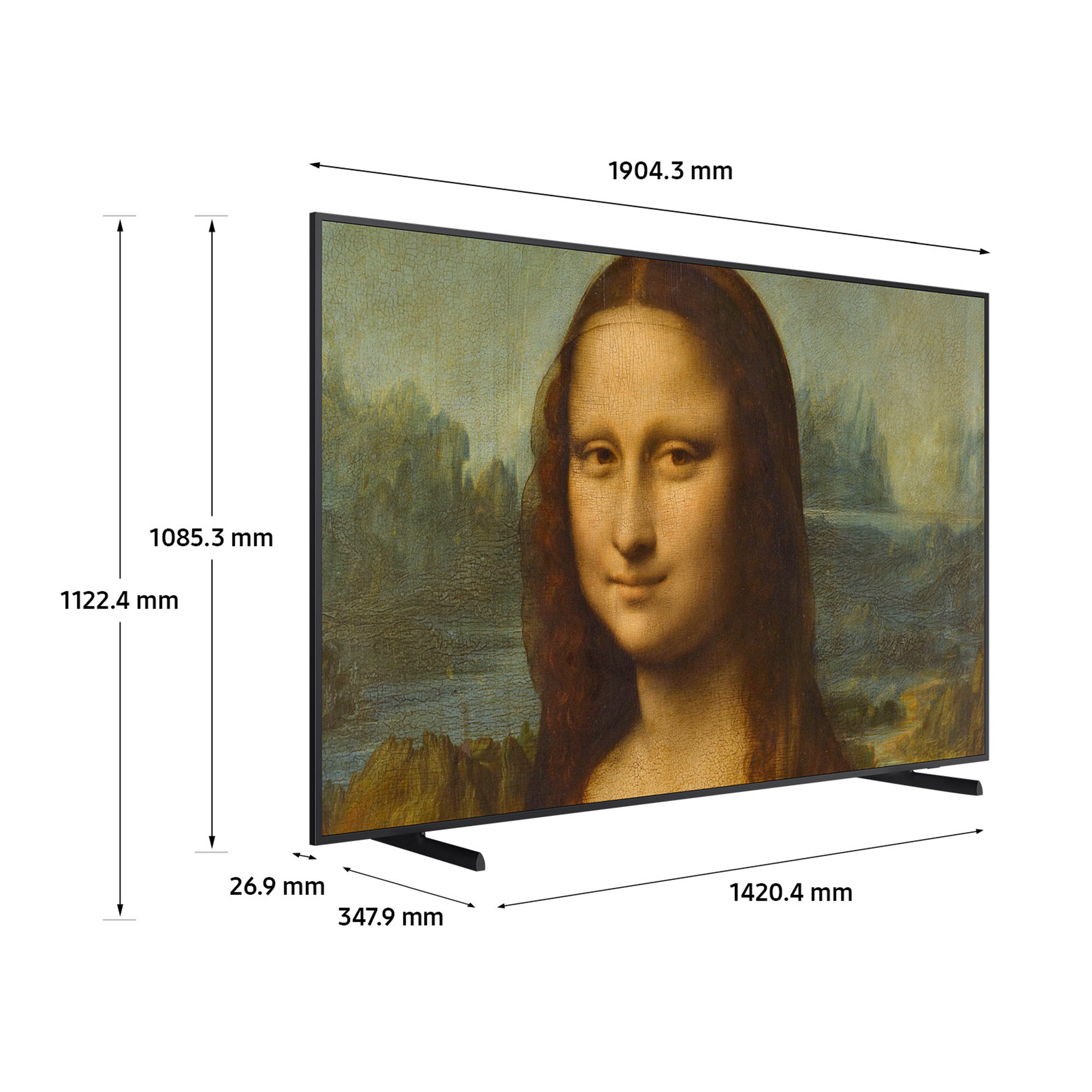 Samsung QE85LS03BAUXXU 85" The Frame 4K QLED Smart TV with Voice Assistant thumbnail image