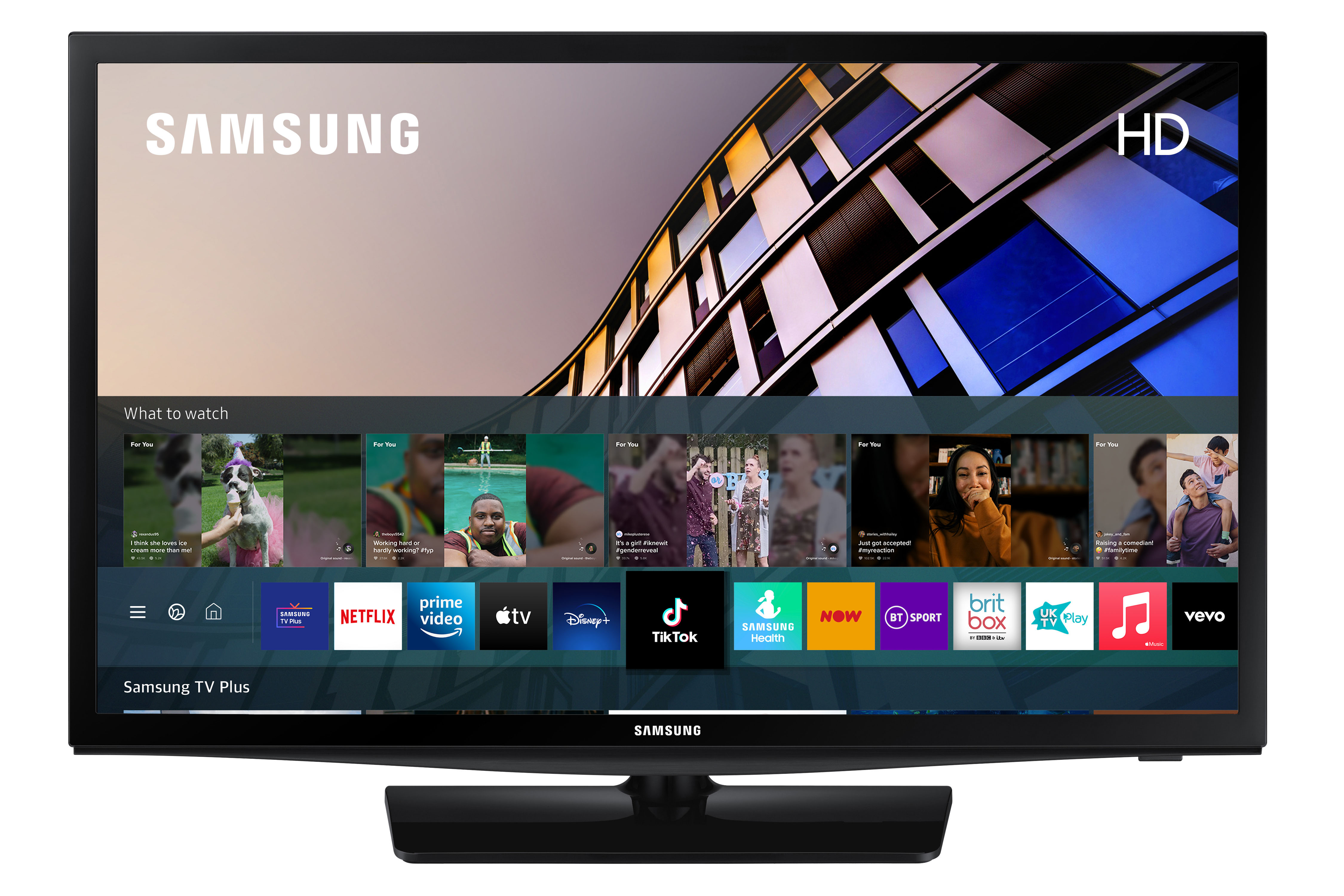 Samsung UE24N4300AKXXU 24" HD Ready HDR Smart TV thumbnail image