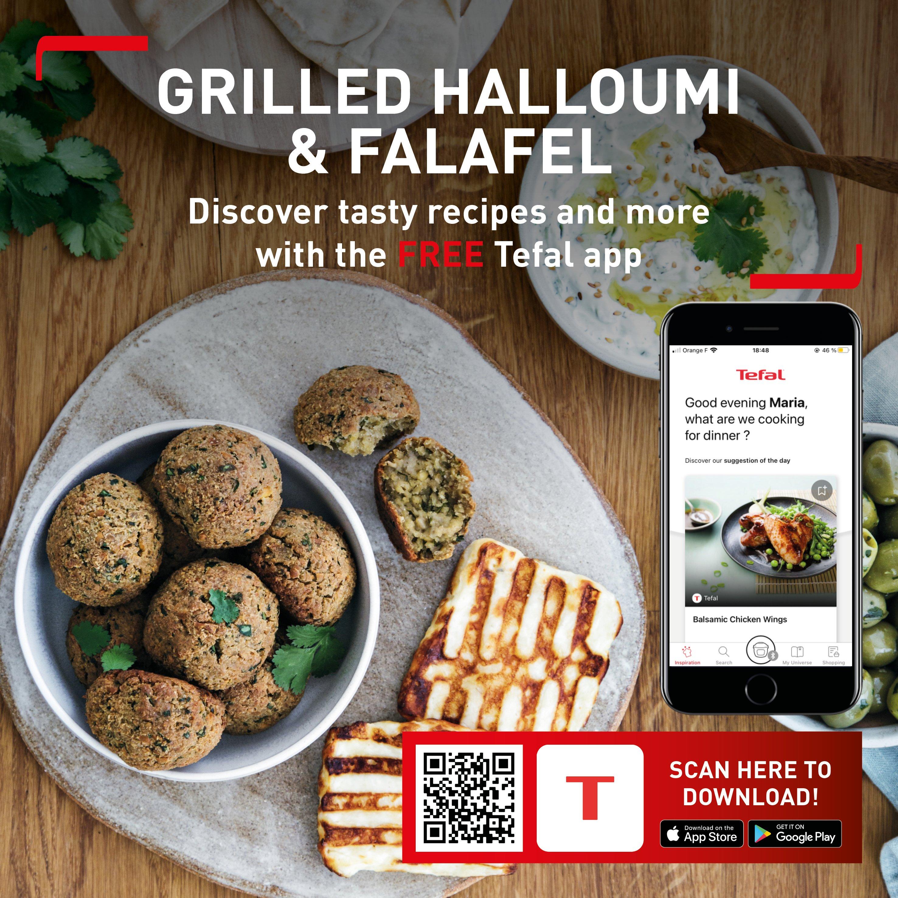 Tefal EY505827 EasyFry Precision 2in1 Digital Air Fryer & Grill 4.2L - Black thumbnail image