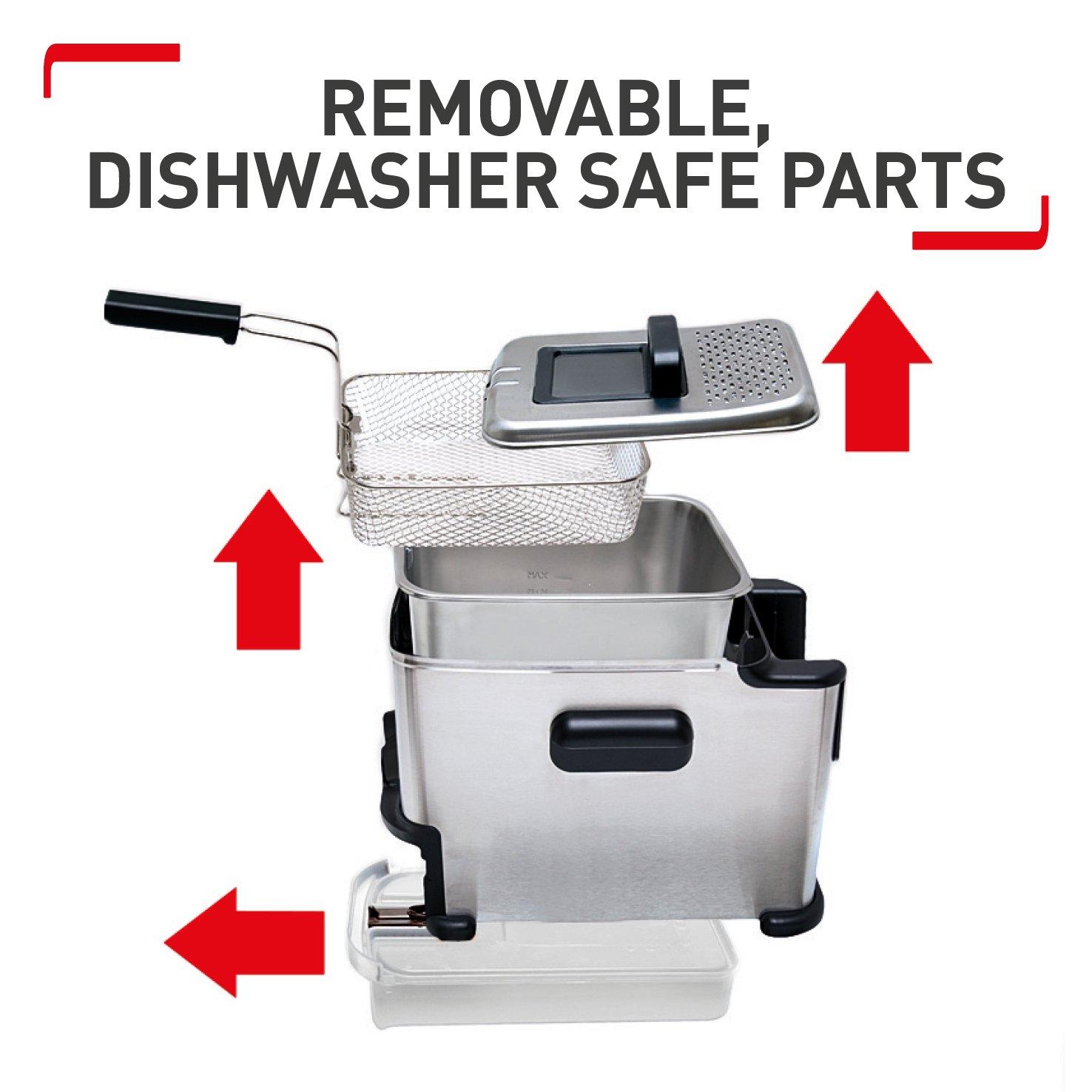 Tefal FR701640 Deep fryer - Grey thumbnail image