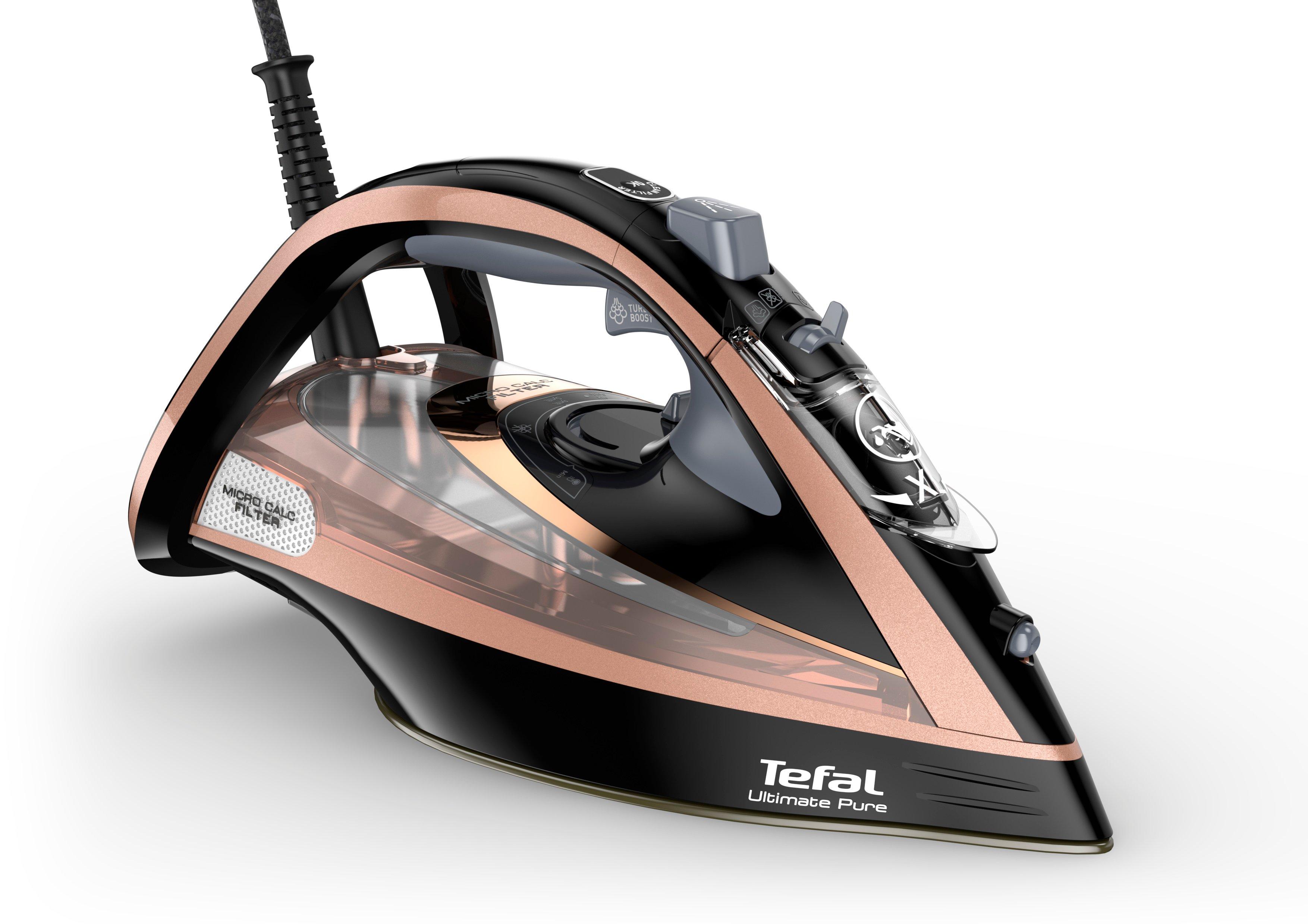Tefal FV9845G0 Steam iron - Black & Rose Gold thumbnail image