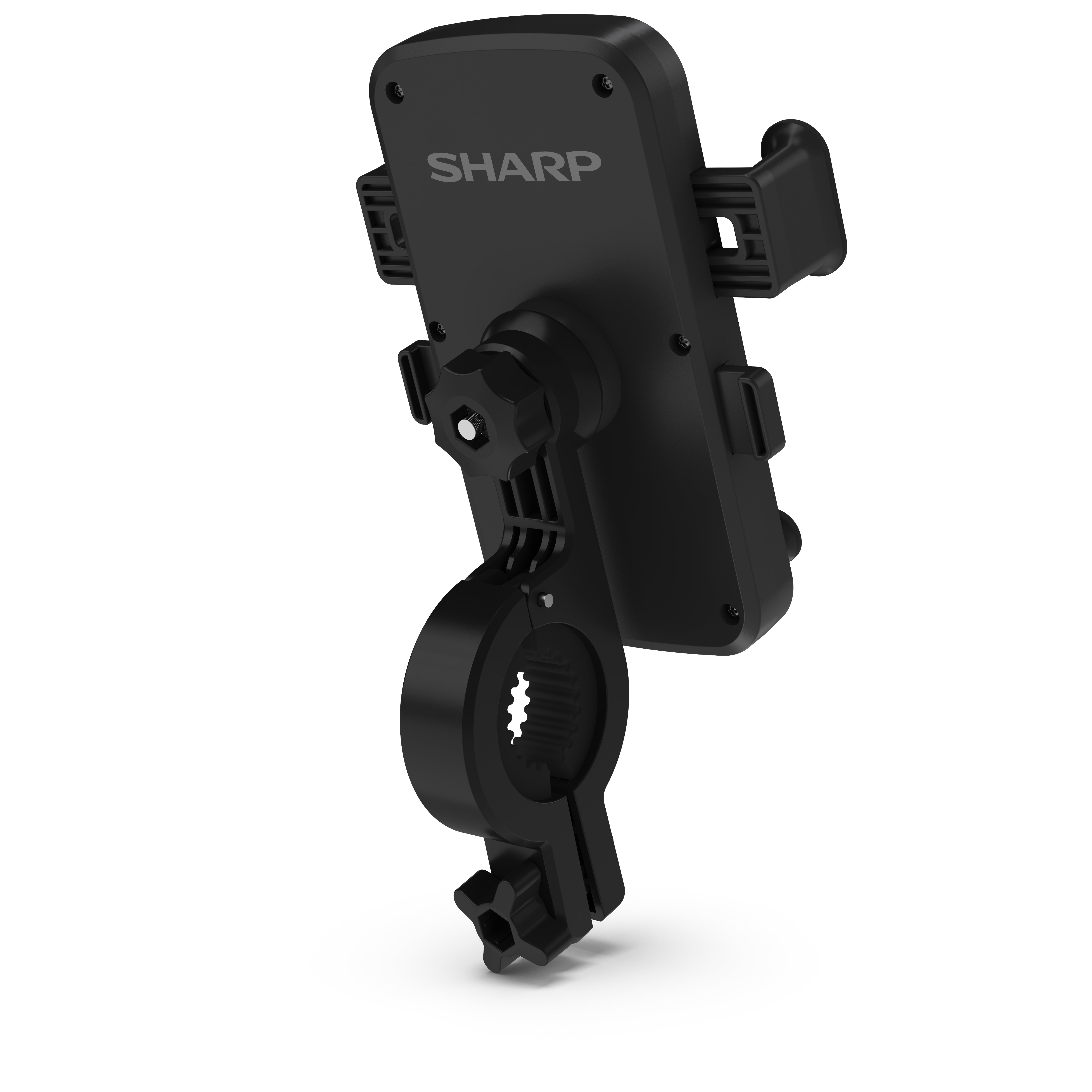 Sharp EM-PH1AEU-B Kick Scooter Mobile Phone Holder - Black thumbnail image