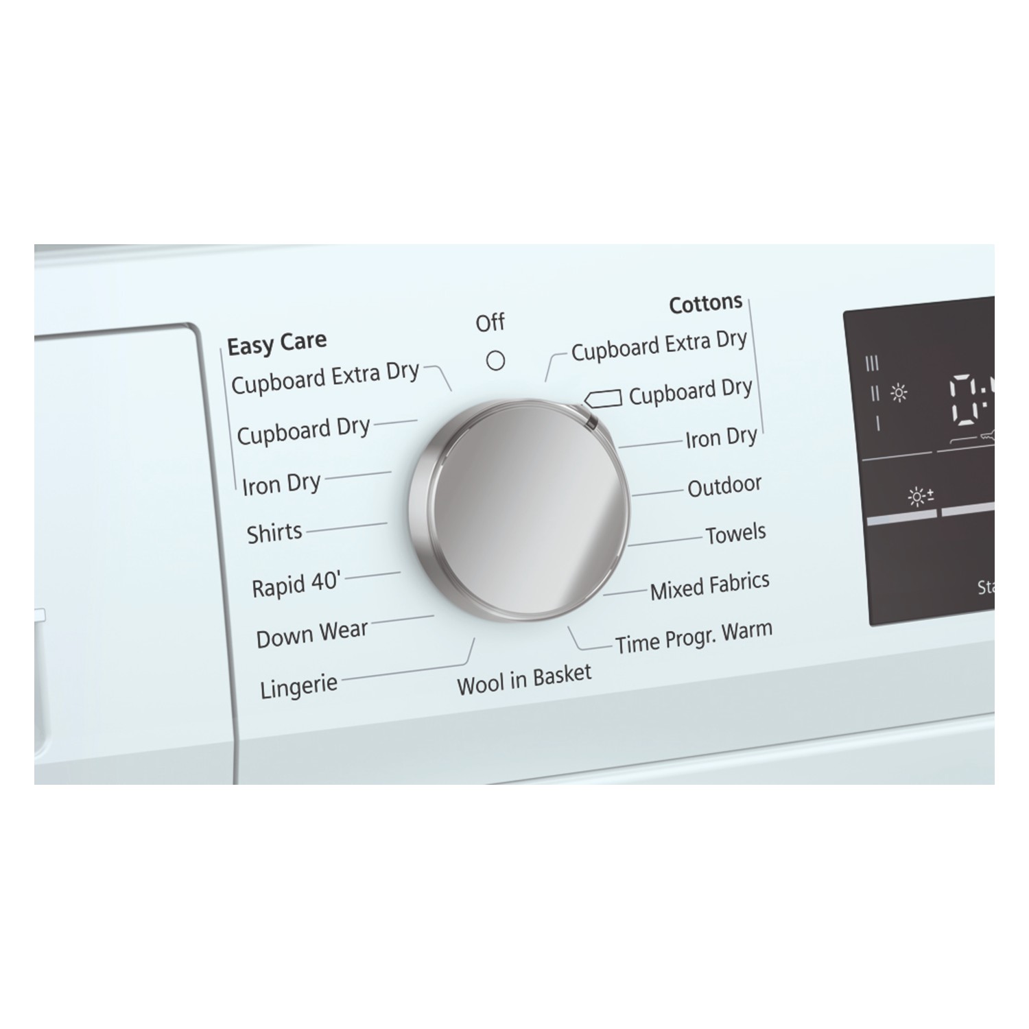 Siemens extraKlasse WT47RT90GB iQ500 9kg Heat Pump Tumble Dryer - White thumbnail image