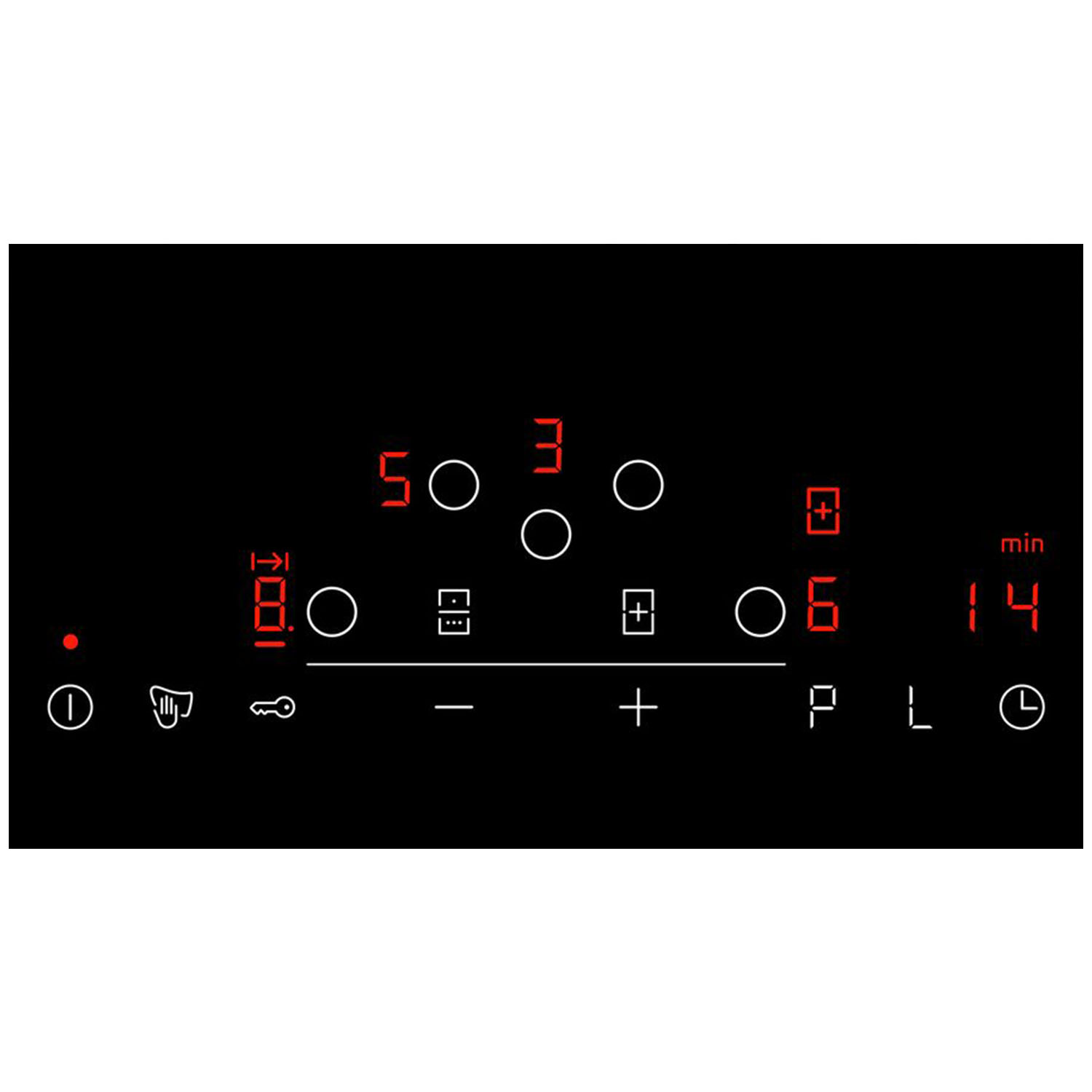 NEFF T48FD23X2 Frameless 80cm Induction Hob with CombiZone - Black thumbnail image