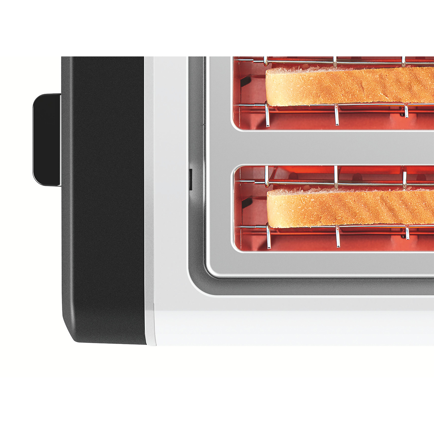 Bosch TAT5P441GB 4 Slice Toaster - White thumbnail image