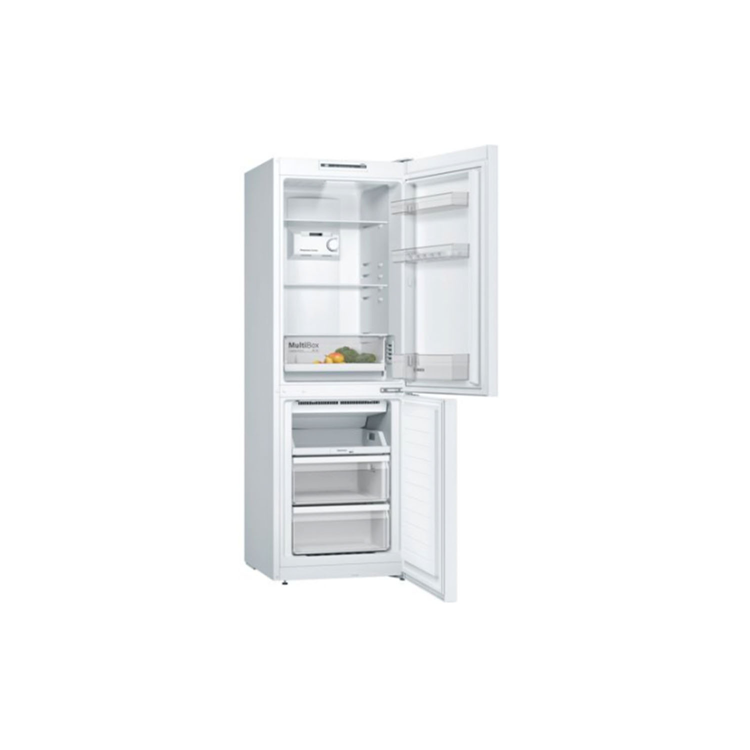 Bosch KGN33NWEAG 60cm 60/40 Frost Free Fridge Freezer - White thumbnail image
