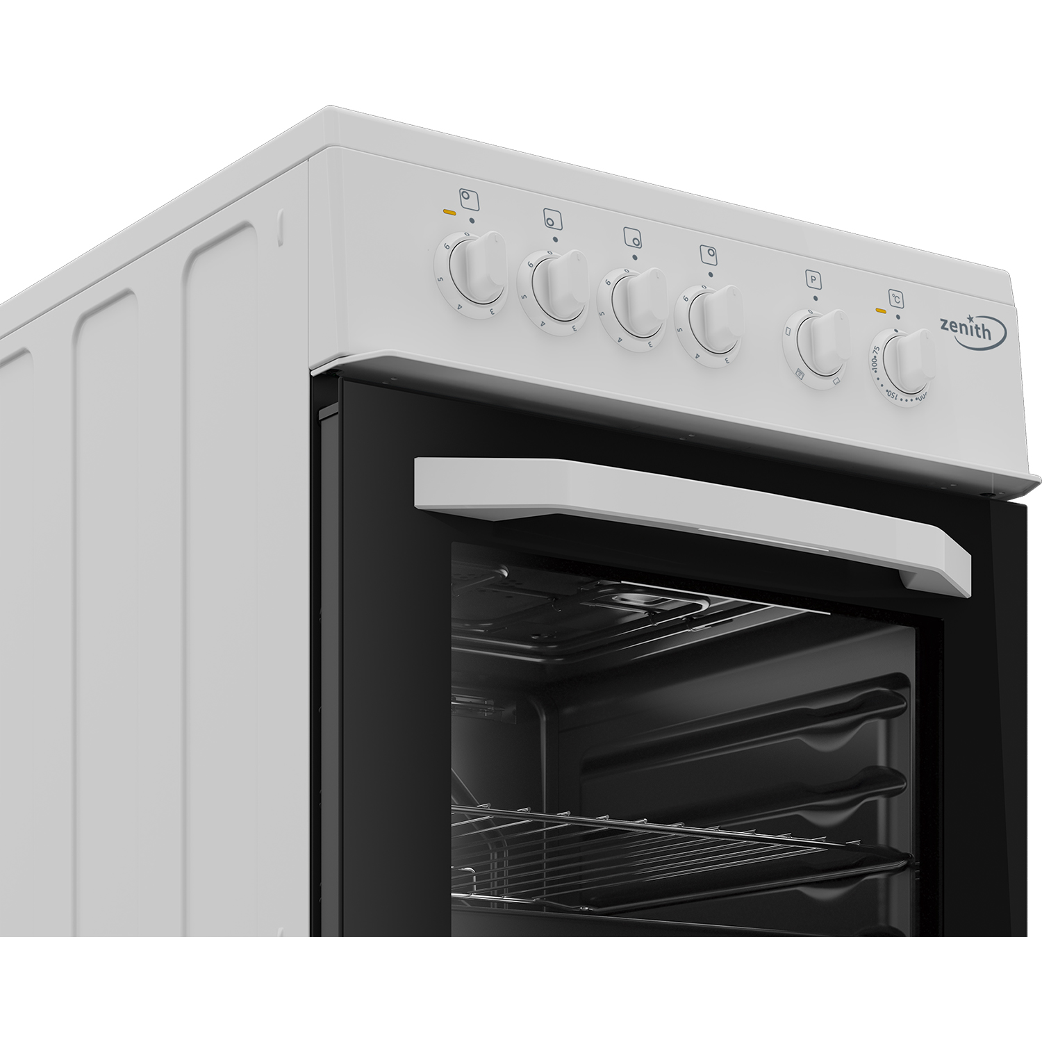 Zenith ZE503W 50cm Electric Single Oven - White thumbnail image