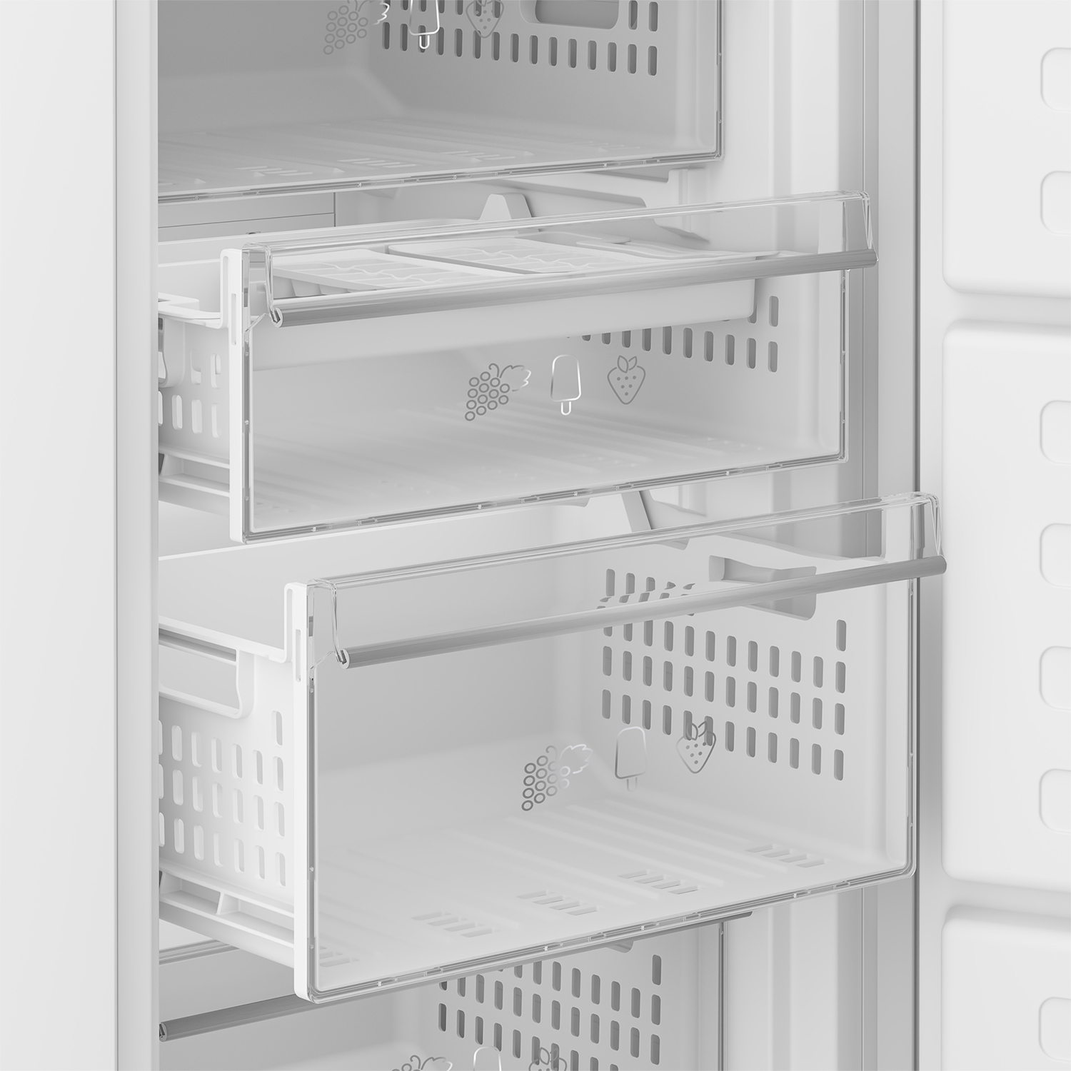 Blomberg FNT3454I 54cm Integrated Frost Free Tall Freezer - White thumbnail image