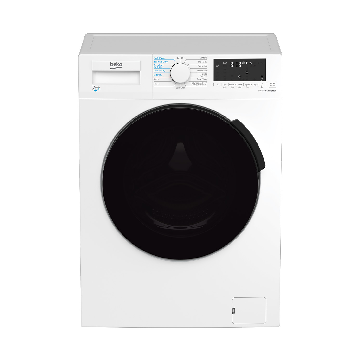 Beko WDL742441W 7kg/4kg 1200 Spin Washer Dryer - White thumbnail image