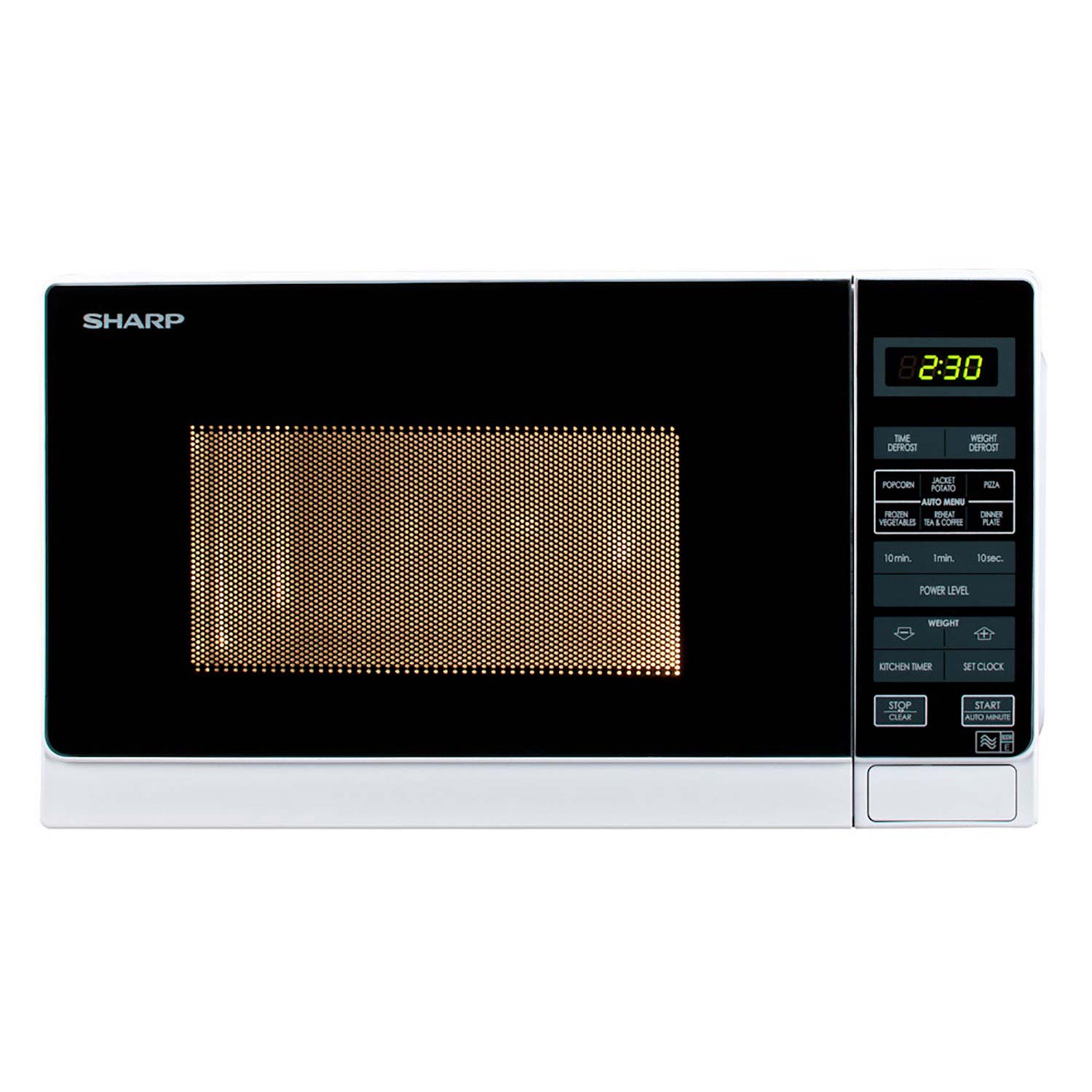 Sharp R272WM 20 Litre Solo Microwave - White thumbnail image