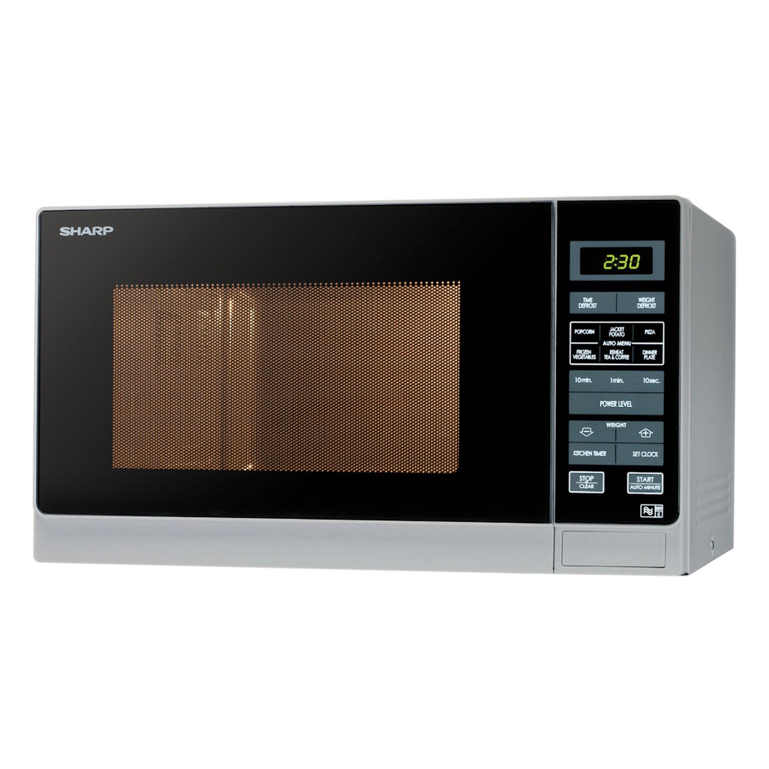 Sharp R372SLM 25 Litre Solo Microwave - Silver thumbnail image