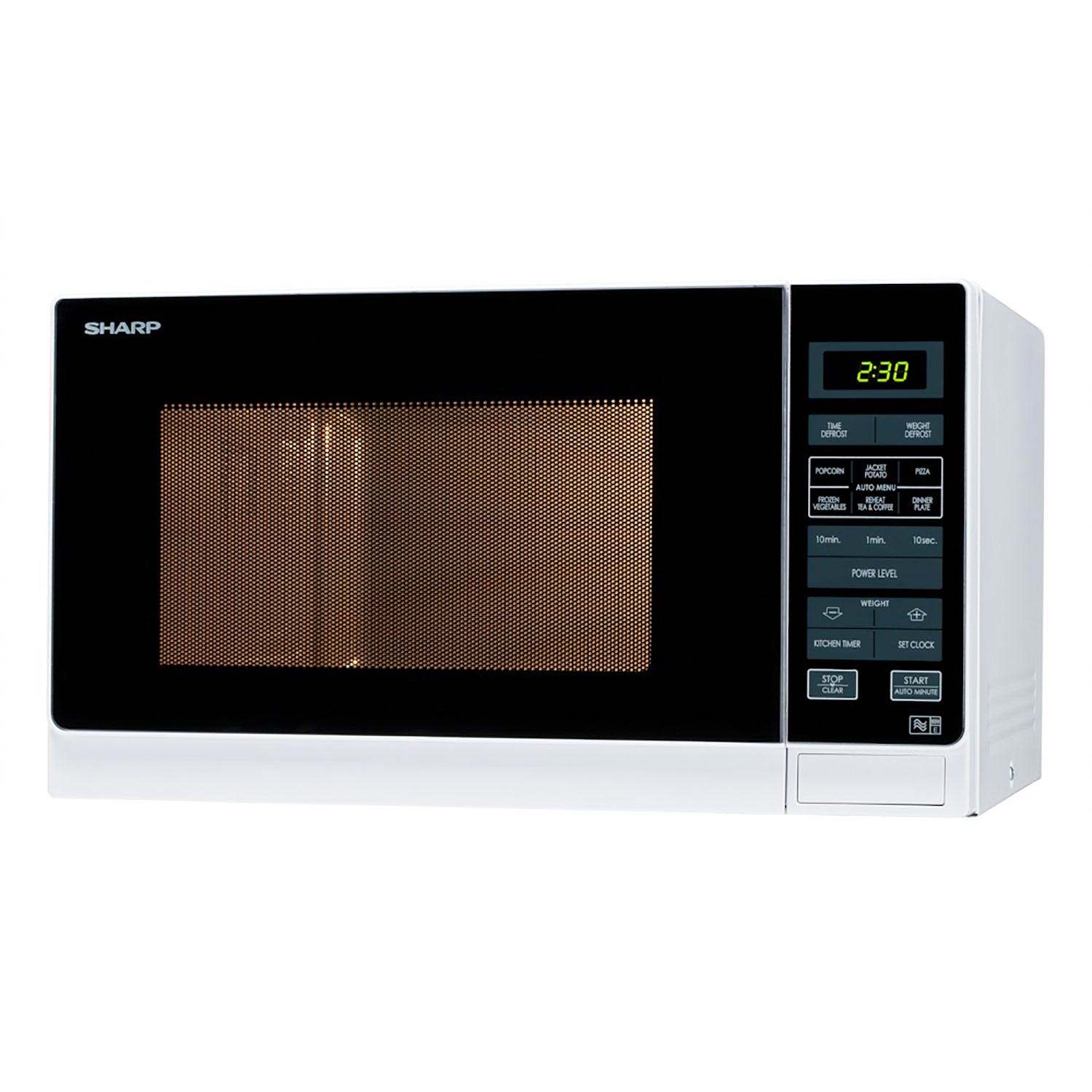 Sharp R372WM 25 Litre Solo Microwave - White thumbnail image