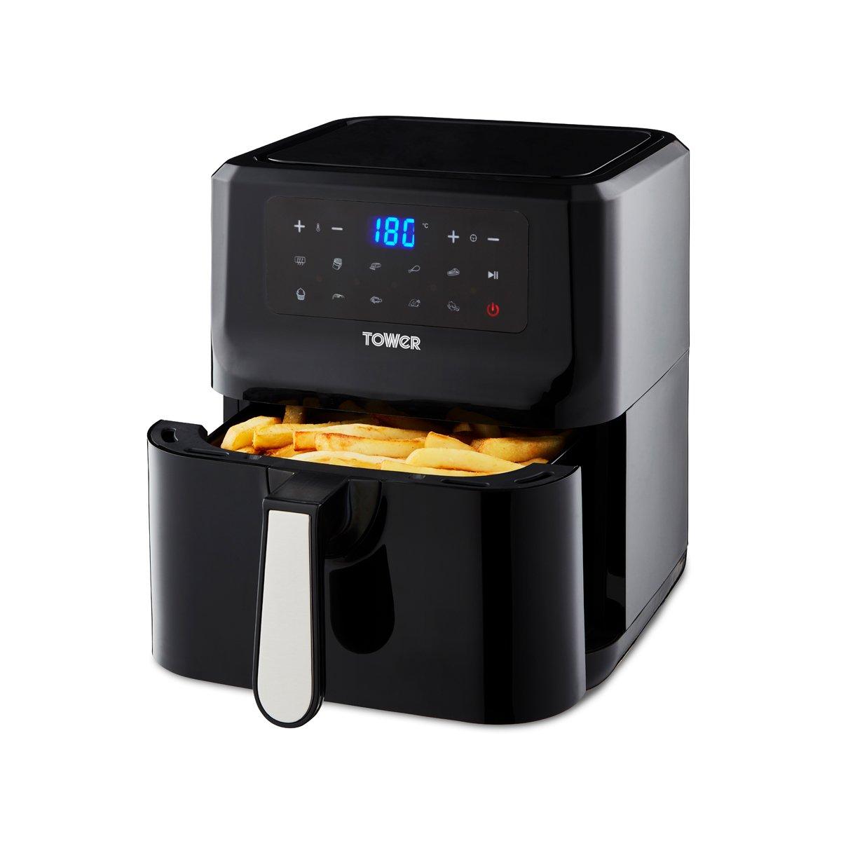 Vortx T17089 5l Digital Air Fryer - Black thumbnail image