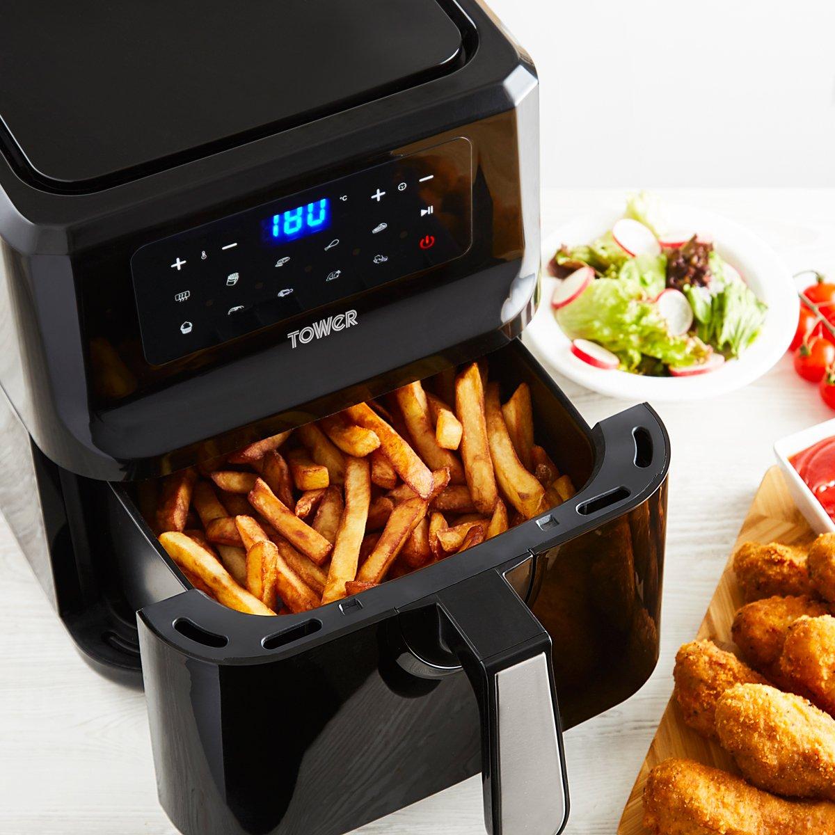 Vortx T17089 5l Digital Air Fryer - Black thumbnail image