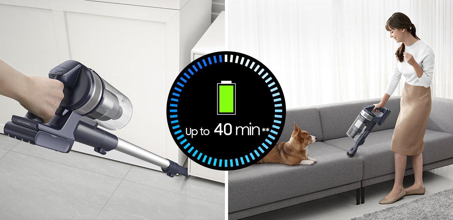Samsung JetTM 60 Pet Cordless Stick Vacuum Cleaner Max 150 W Suction Power   thumbnail image