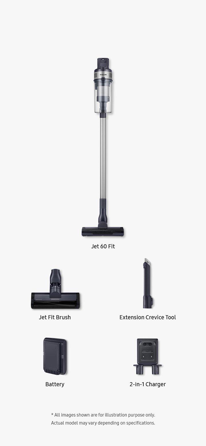 Samsung JetTM 60 Pet Cordless Stick Vacuum Cleaner Max 150 W Suction Power   thumbnail image