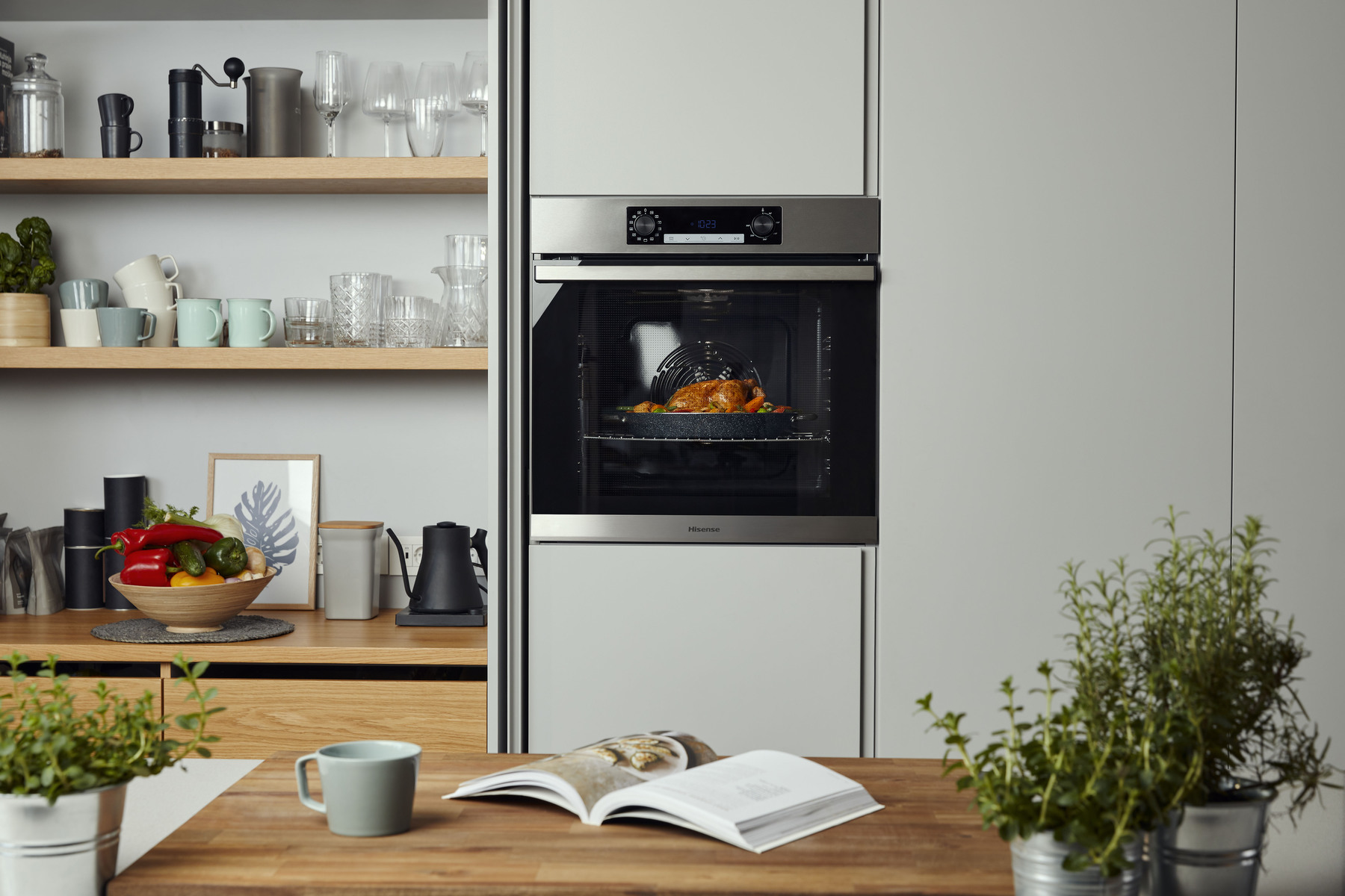 Hisense BI62212AXUK 59.5cm Built In Electric Single Oven - Stainless Steel thumbnail image