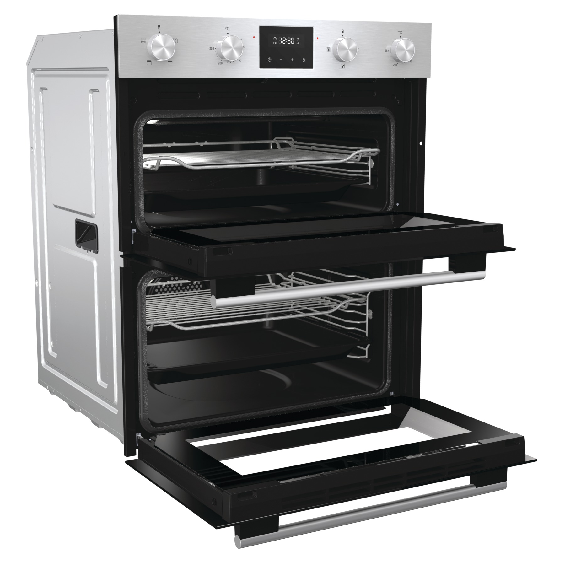 Hisense BID75211XUK 59.4cm Built Under Electric Double Oven - Stainless Steel thumbnail image