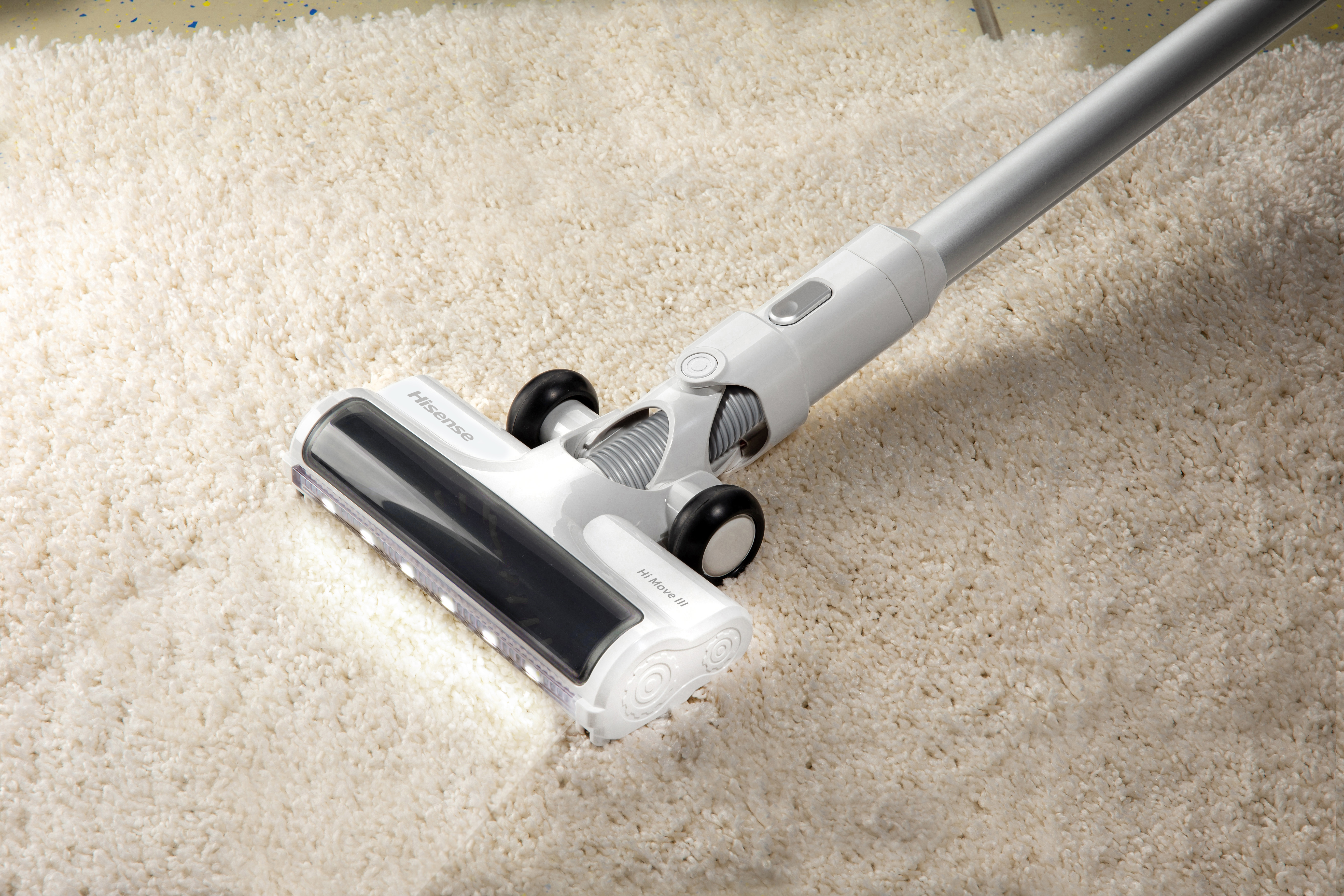 Hisense HVC6133WUK Cordless Vacuum Cleaner - 45 Minutes Run Time - White thumbnail image