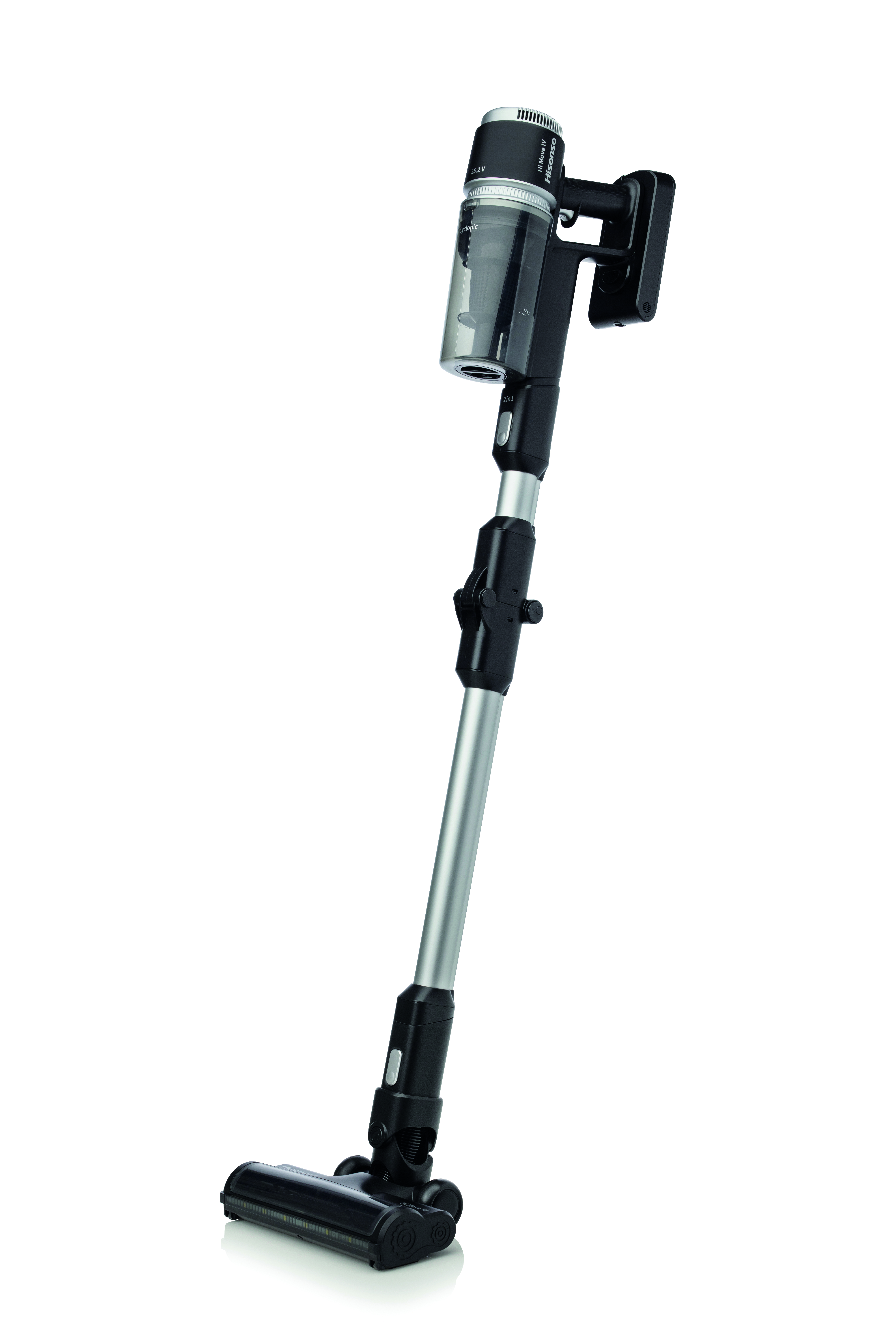 Hisense HVC6264BKUK Cordless Vacuum Cleaner - 45 Minutes Run Time - Black thumbnail image