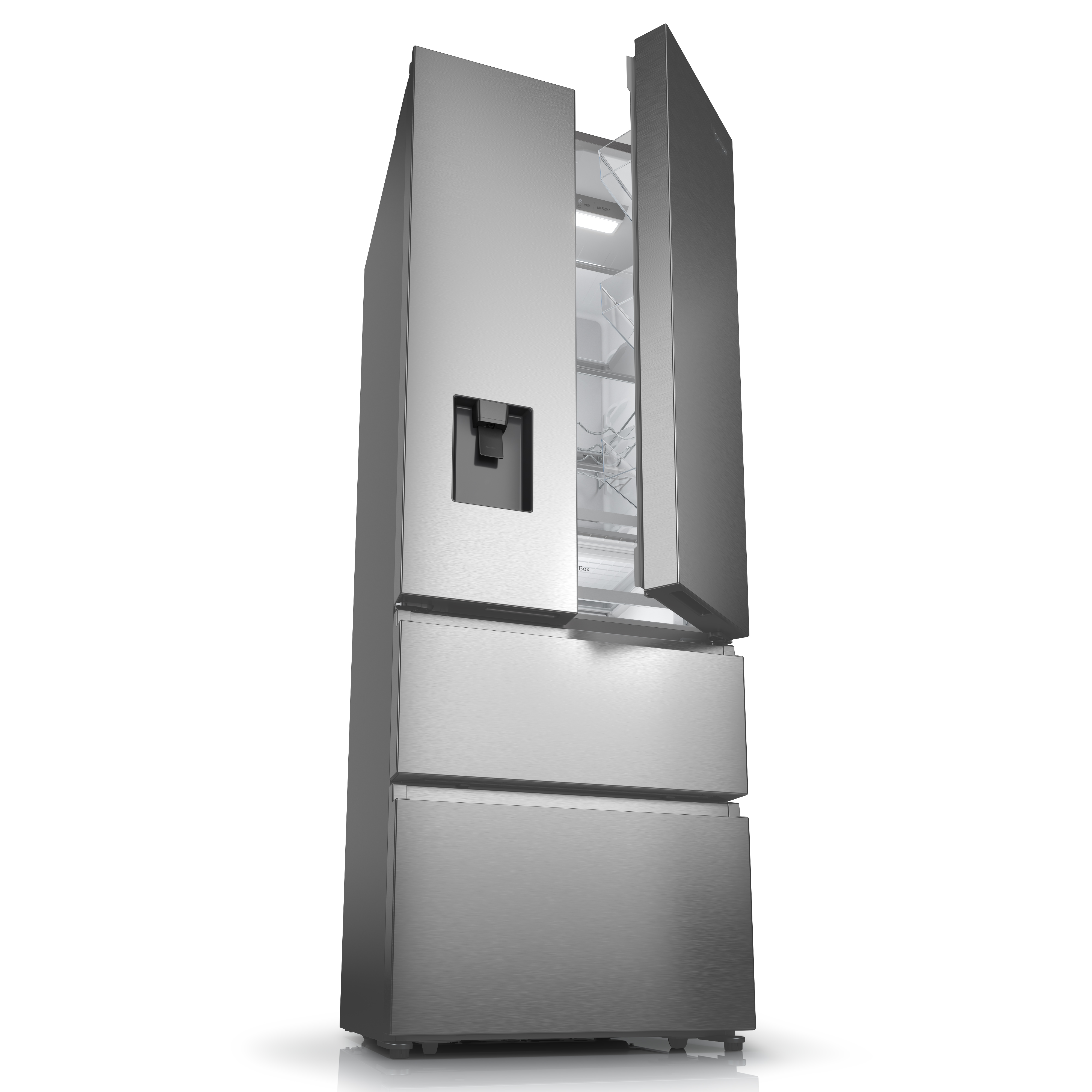 Hisense RF632N4WIF 70.4cm 50/50 Frost Free Fridge Freezer - Stainless Steel thumbnail image