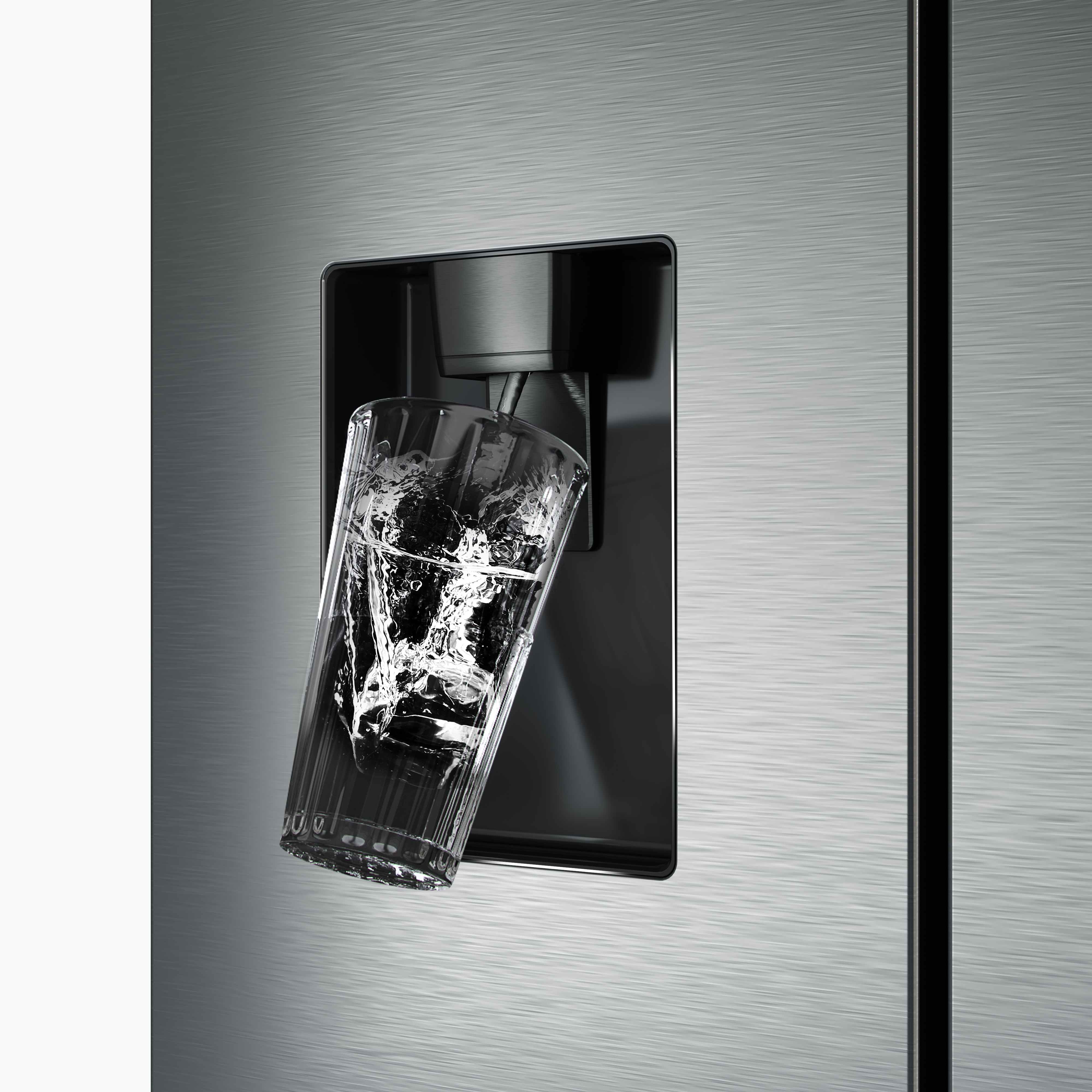 Hisense RF632N4WIF 70.4cm 50/50 Frost Free Fridge Freezer - Stainless Steel thumbnail image