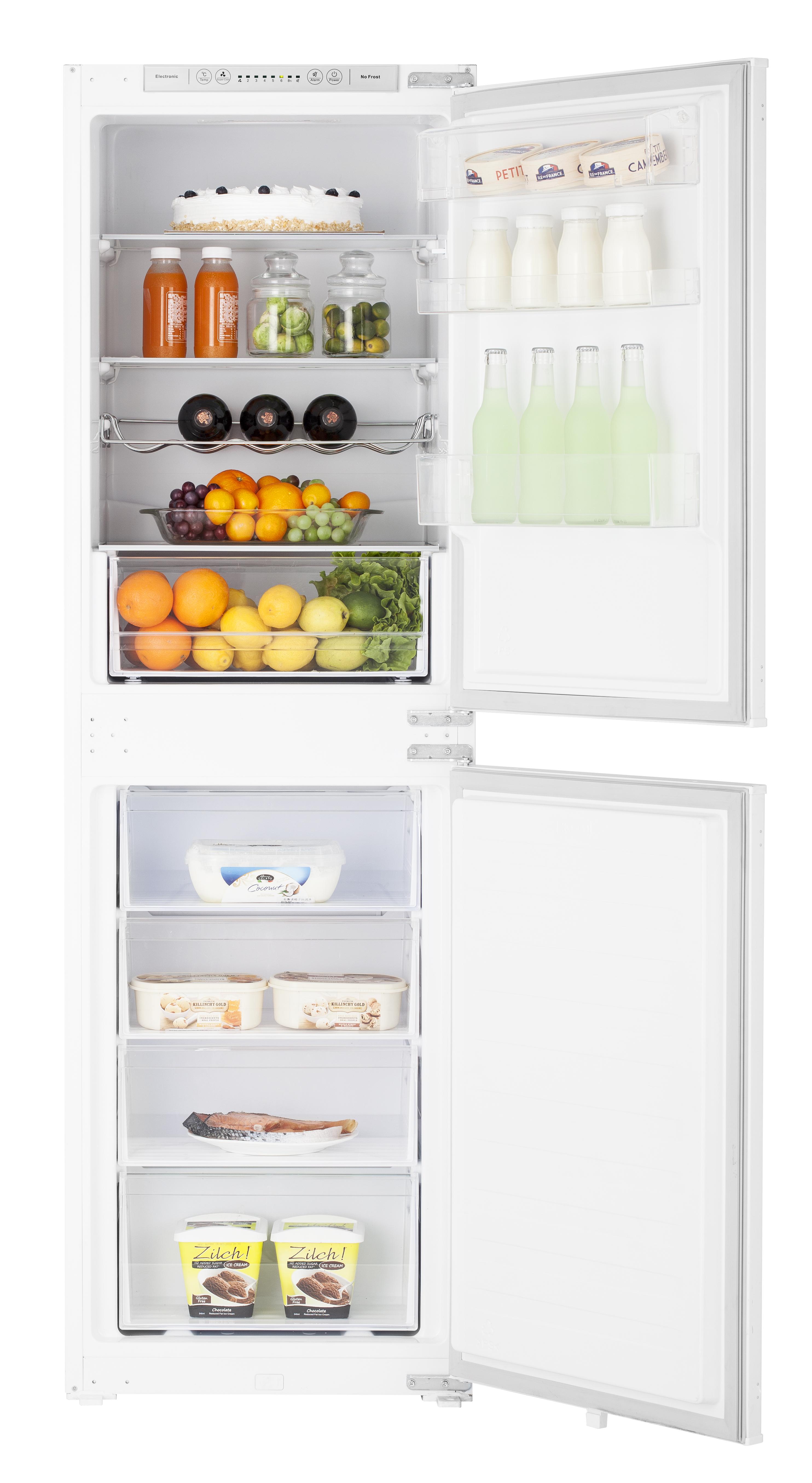 Hisense RIB291F4AWF 54cm 50/50 Integrated Frost Free Fridge Freezer  thumbnail image