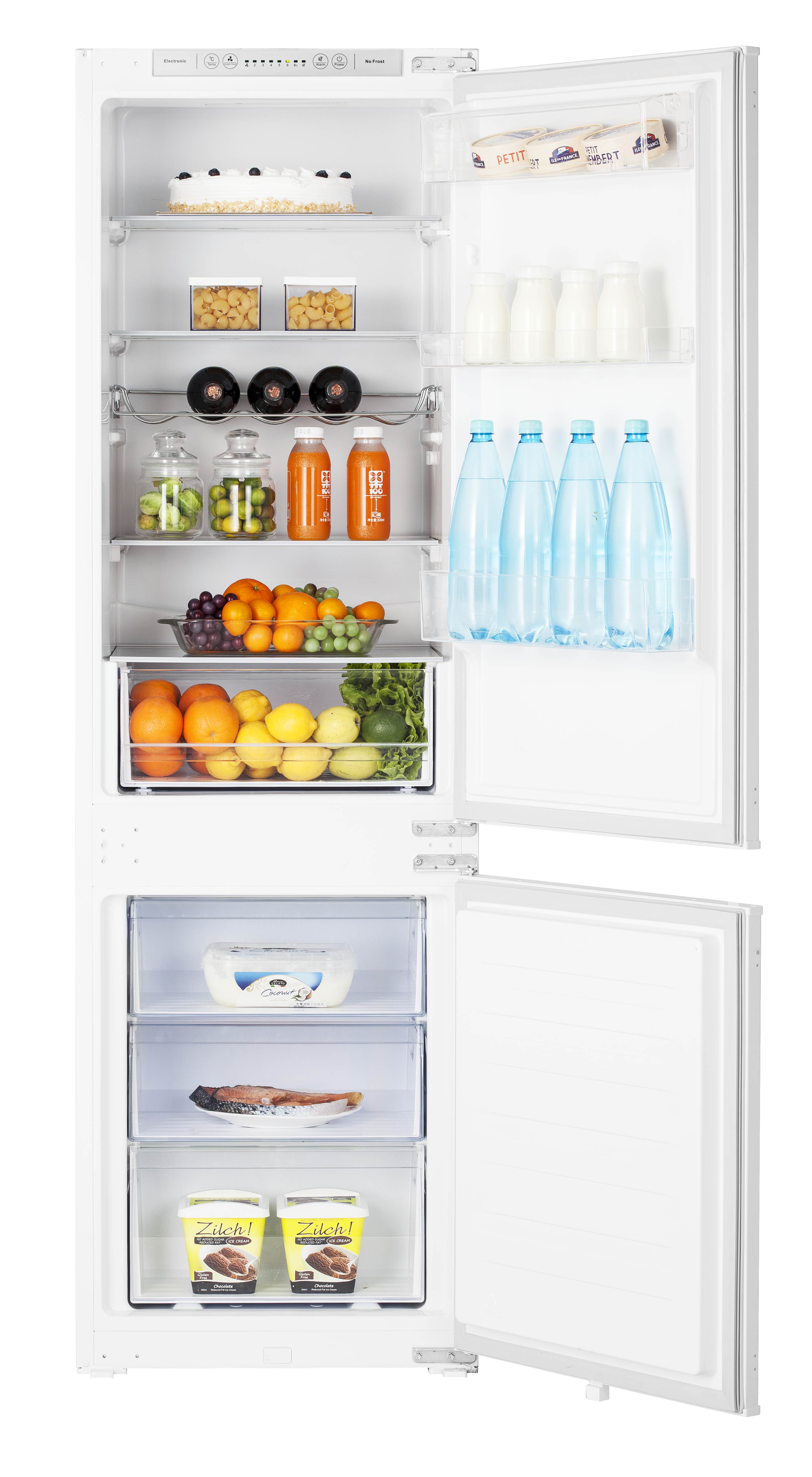 Hisense RIB312F4AWF 54cm 70/30 Integrated Frost Free Fridge Freezer  thumbnail image