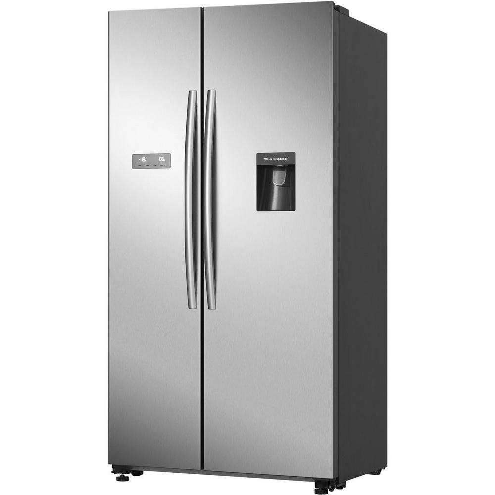 Hisense RS741N4WC11 American Style Fridge Freezer - Stainless Steel thumbnail image