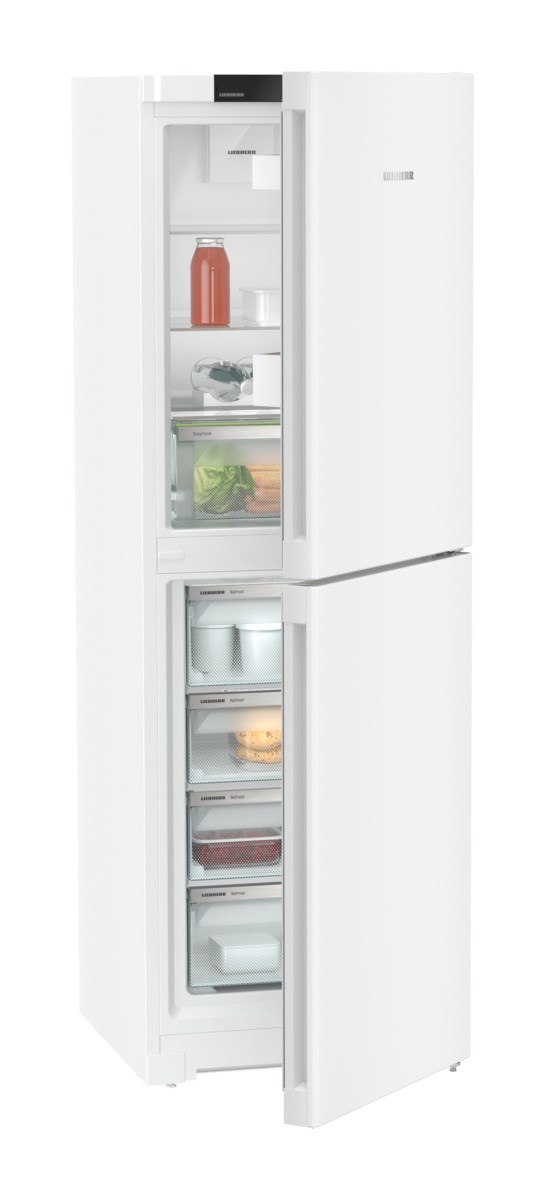 Liebherr CNF5204 59.5cm Frost Free Fridge Freezer - White thumbnail image