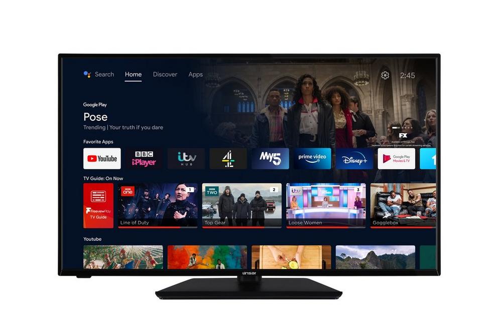 Linsar GT43UHDLUXE 43" 4K UHD Smart TV with Dolby Vision and DTS thumbnail image