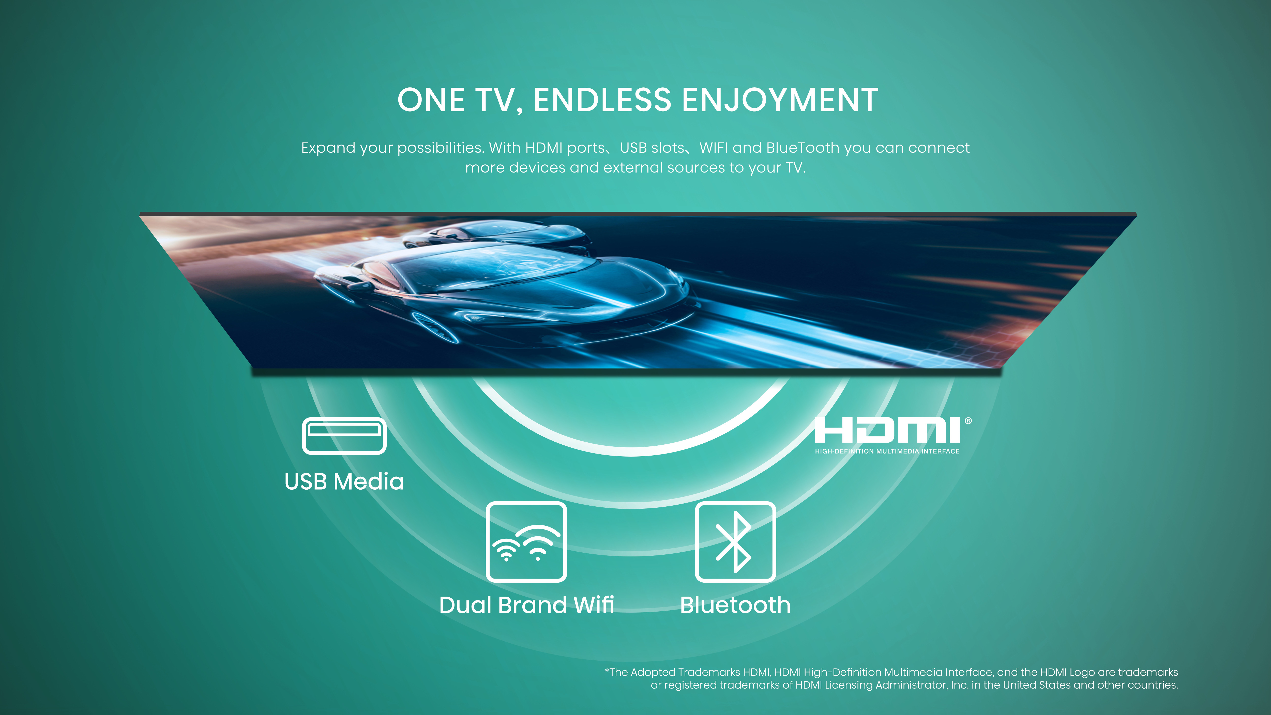 Hisense 32A4BGTUK 32" HD Ready LED Freeview Smart TV thumbnail image
