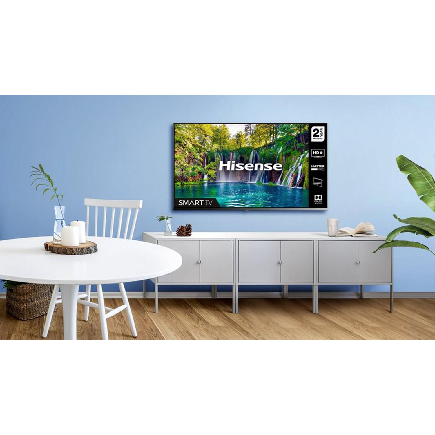 Hisense 32A5600FTUK 32" HD Ready LED Smart TV with Unibody Design & Freeview Play thumbnail image