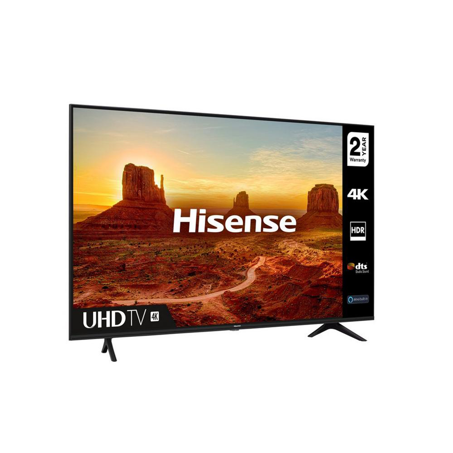 Hisense 43A7100FTUK 43" 4K Ultra HD Smart TV with DTS Studio Sound & Freeview Play thumbnail image