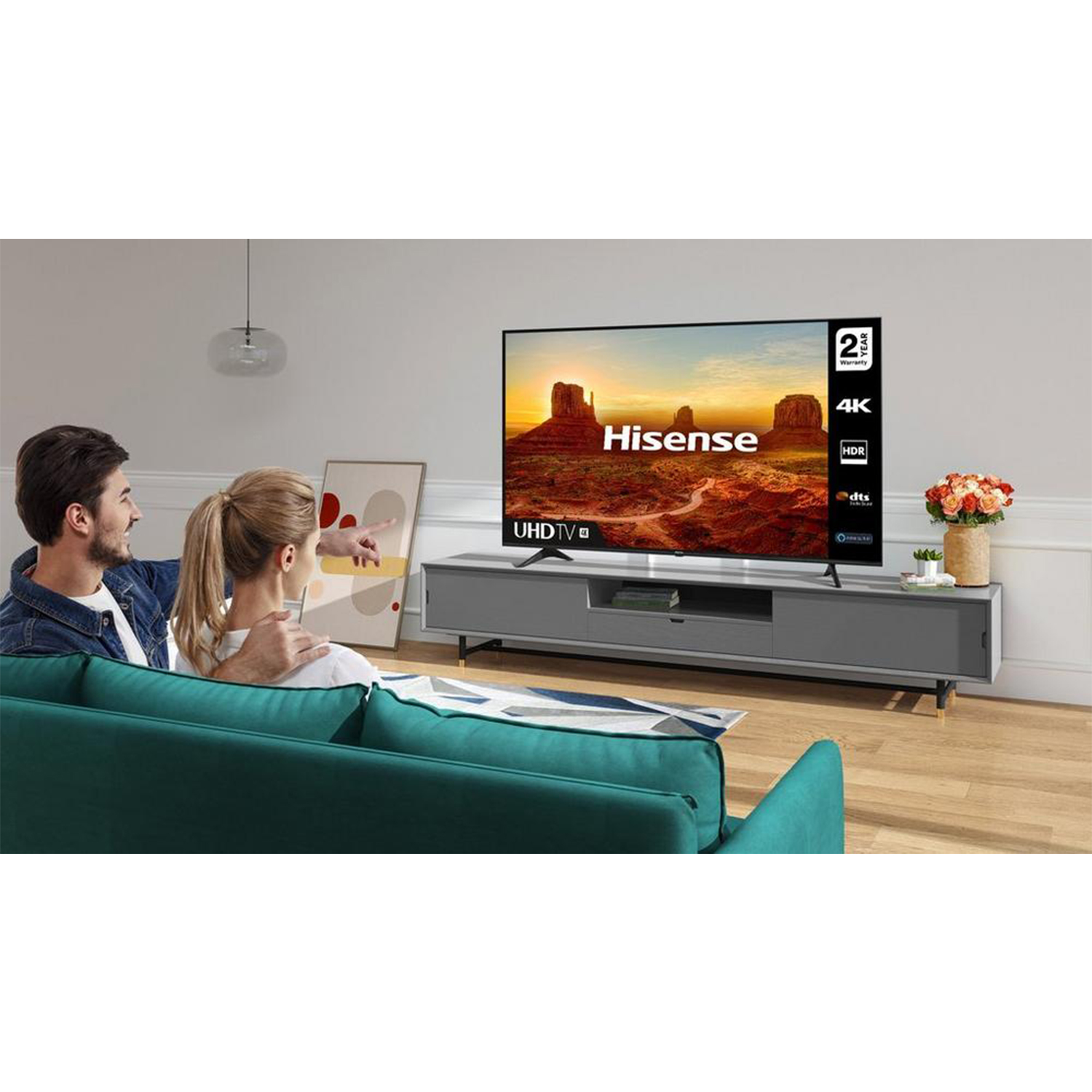 Hisense 43A7100FTUK 43" 4K Ultra HD Smart TV with DTS Studio Sound & Freeview Play thumbnail image