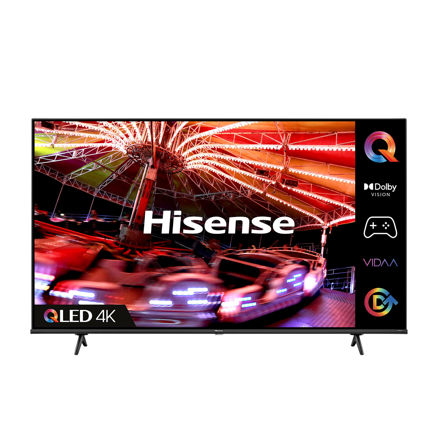 Hisense 50E7HQTUK 50" 4K UHD HDR QLED Freeview Smart TV thumbnail image