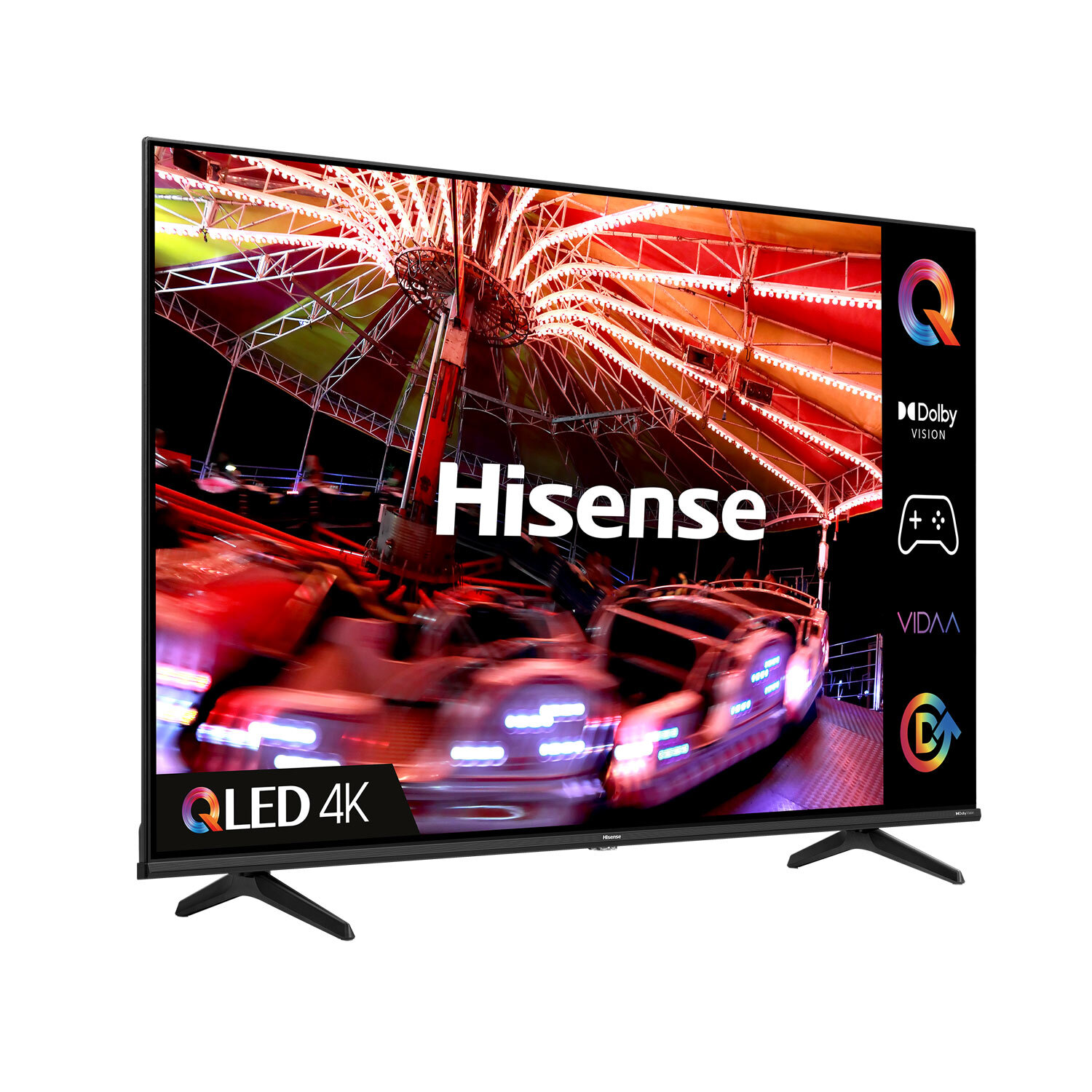 Hisense 55E7HQTUK 55" 4K UHD HDR QLED Freeview Smart TV thumbnail image