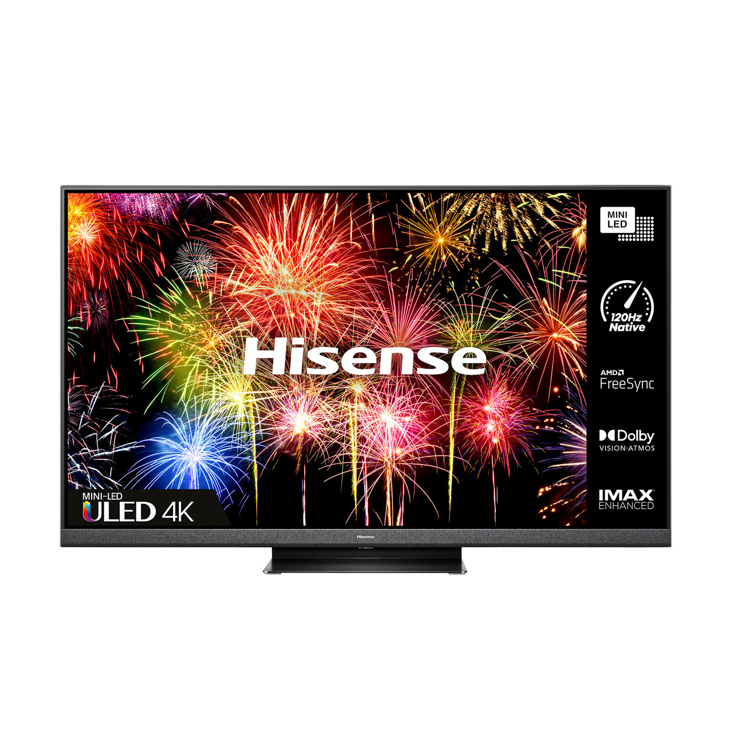 Hisense 55U8HQTUK 55" 4K UHD HDR Mini-LED ULED Smart TV thumbnail image