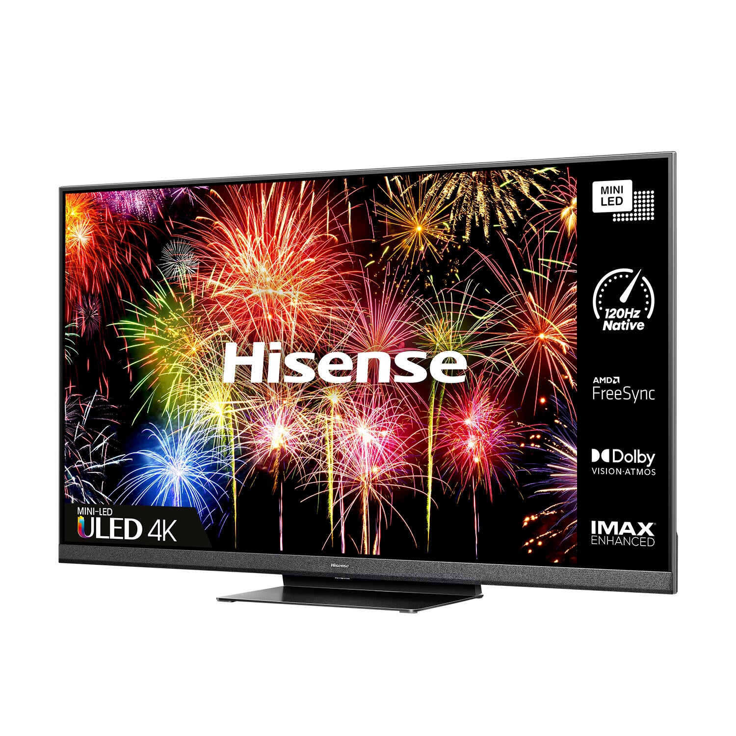 Hisense 55U8HQTUK 55" 4K UHD HDR Mini-LED ULED Smart TV thumbnail image
