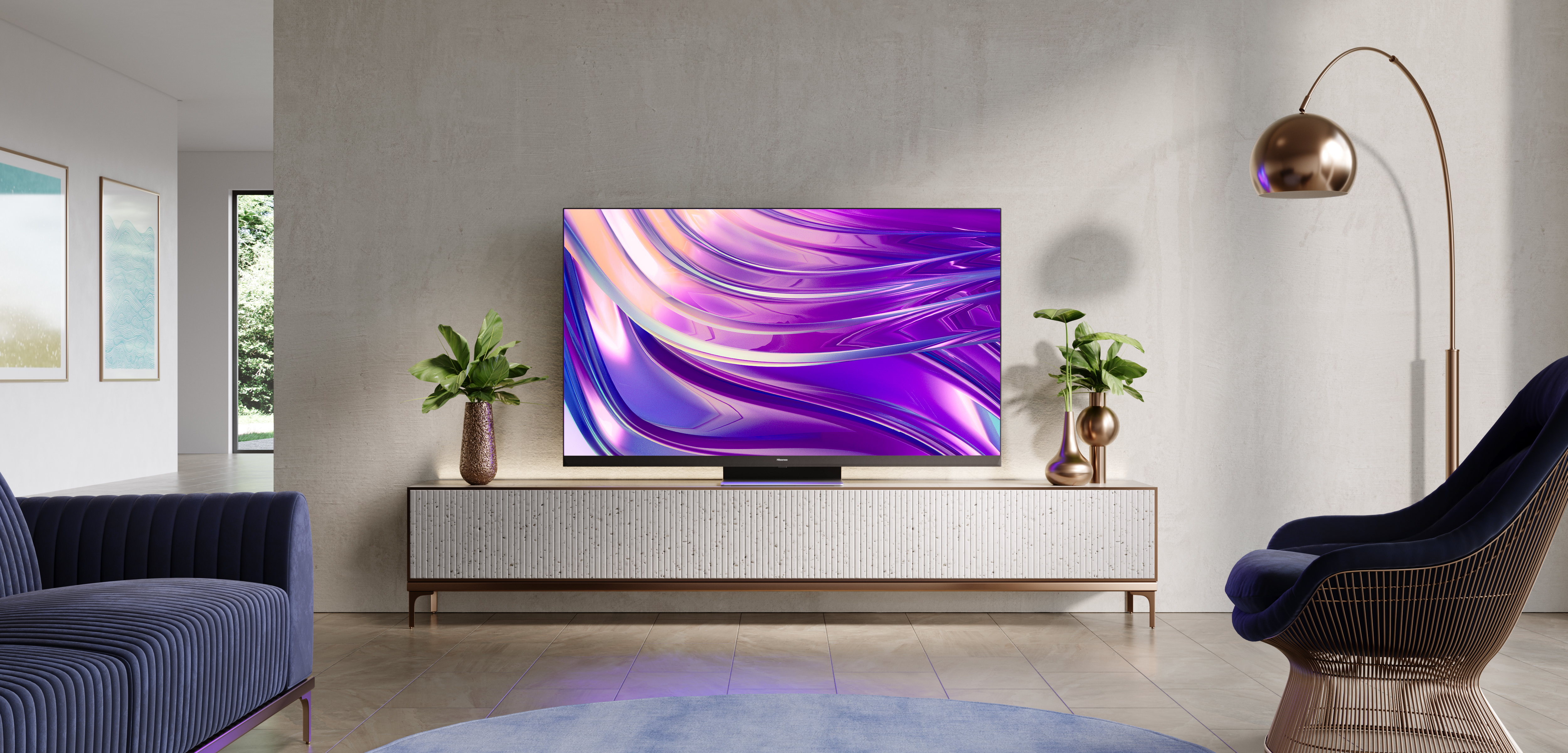 Hisense 55U8HQTUK 55" 4K UHD HDR Mini-LED ULED Smart TV thumbnail image
