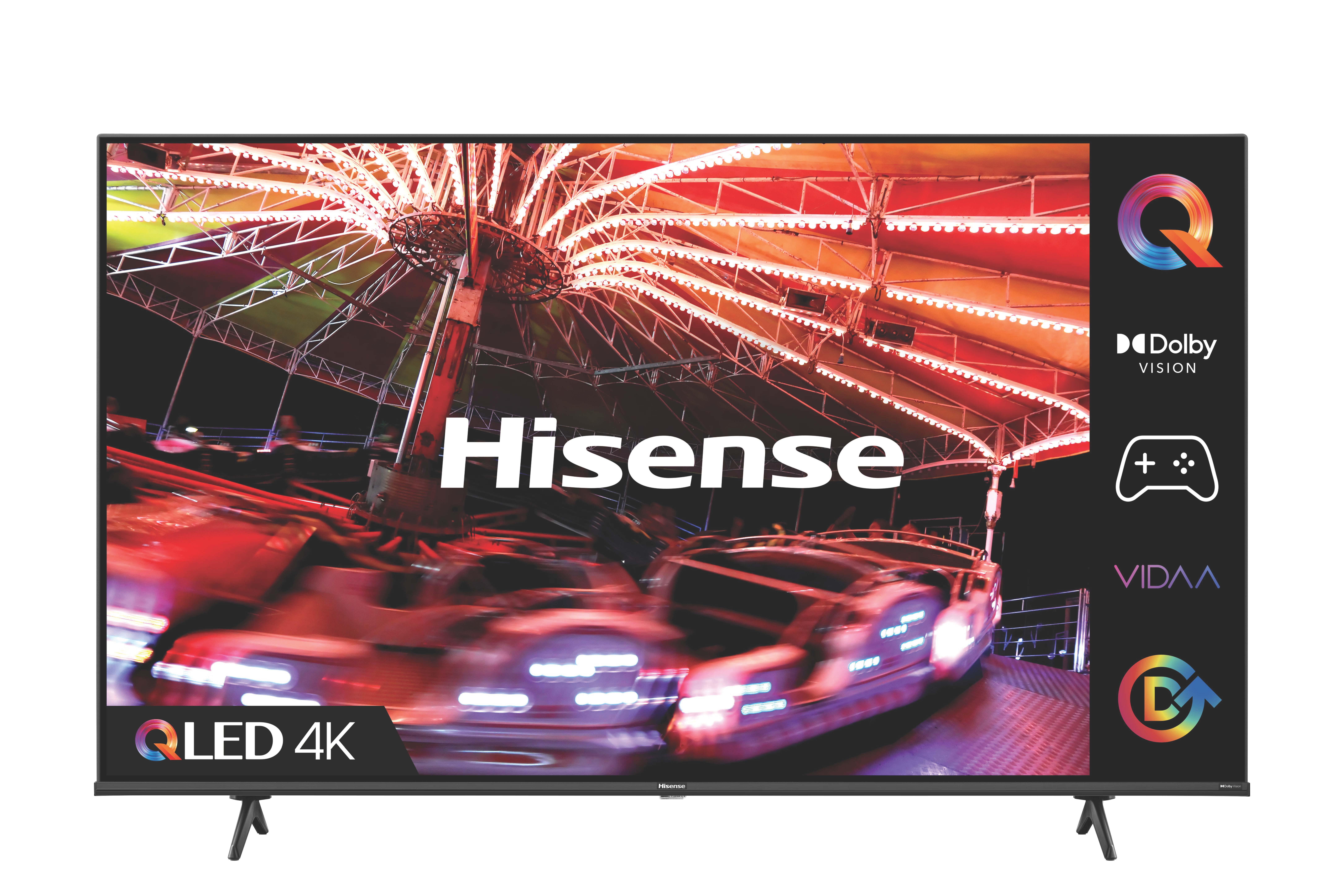 Hisense 65E7HQTUK 65" 4K UHD HDR QLED Freeview Smart TV thumbnail image