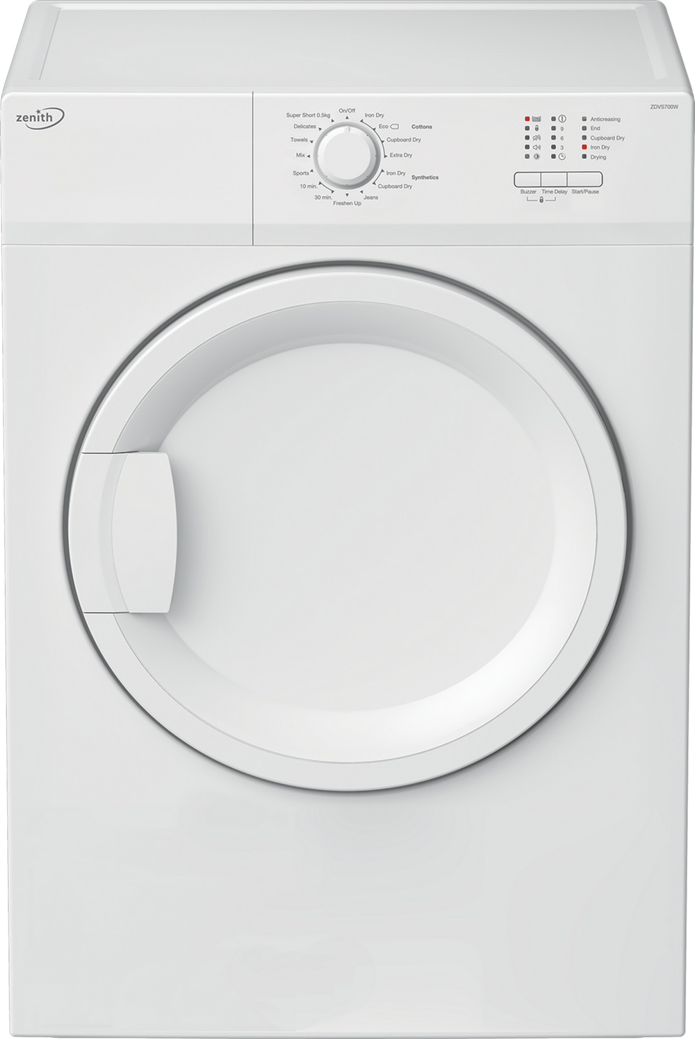 Zenith Vented Tumble Dryer ZDVS700W thumbnail image