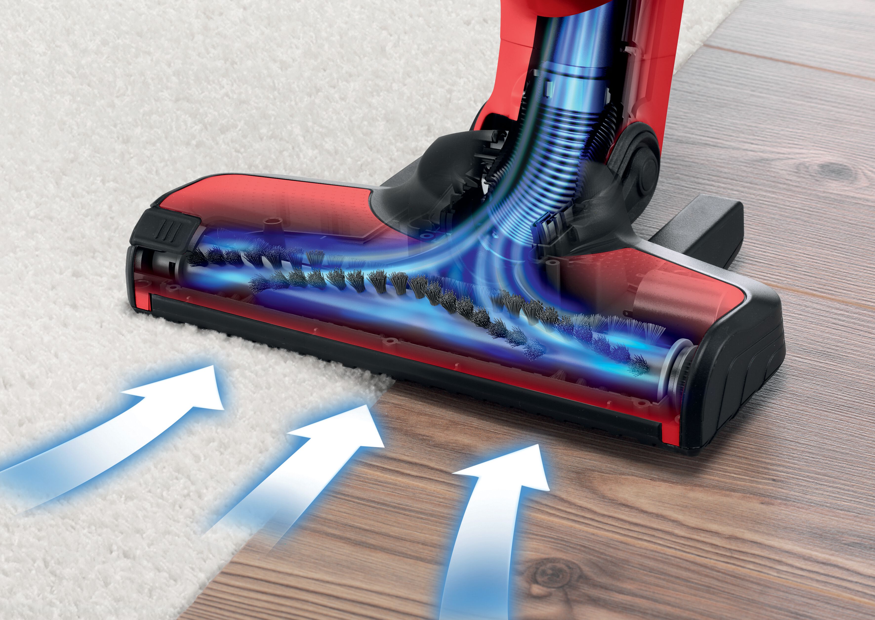 Bosch BBH3PETGB Flexxo Serie 4 ProAnimal 2in1 Cordless Upright Vacuum Cleaner - 55 Minute Run Time thumbnail image