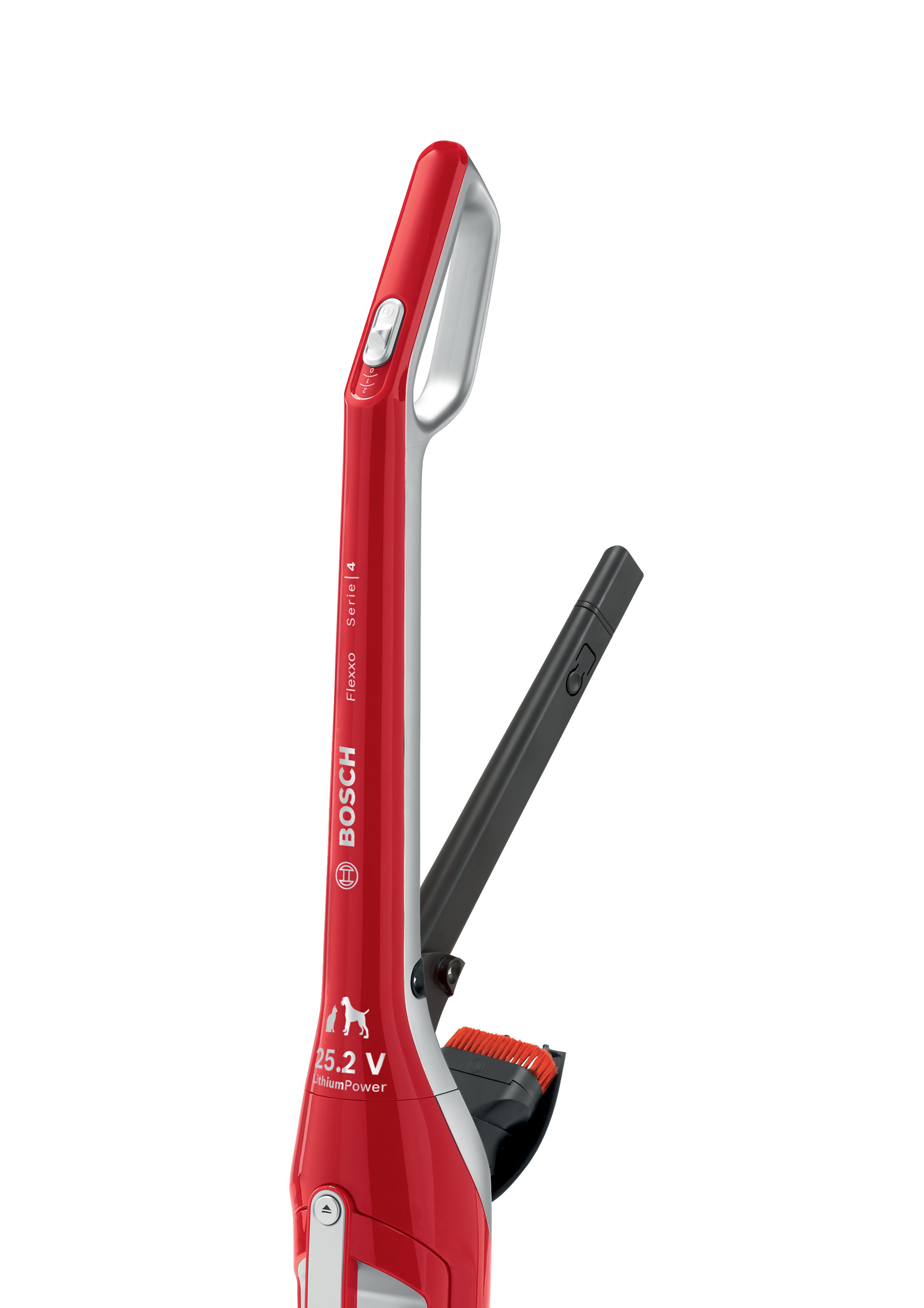 Bosch BBH3PETGB Flexxo Serie 4 ProAnimal 2in1 Cordless Upright Vacuum Cleaner - 55 Minute Run Time thumbnail image