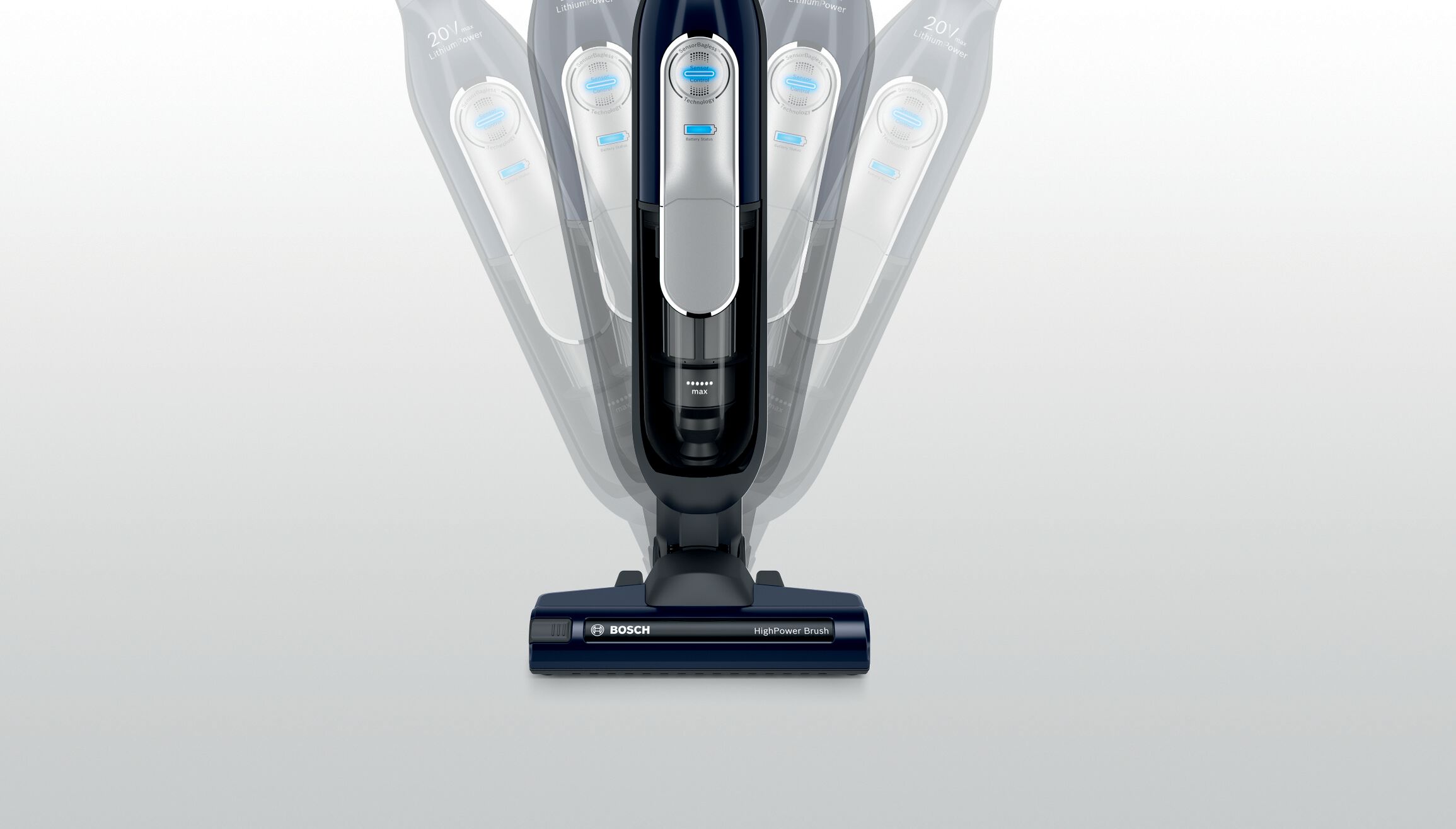Bosch BCH85NGB Athlet Serie 6 ProHome Cordless Upright Vacuum Cleaner - 45 Minute Run Time thumbnail image