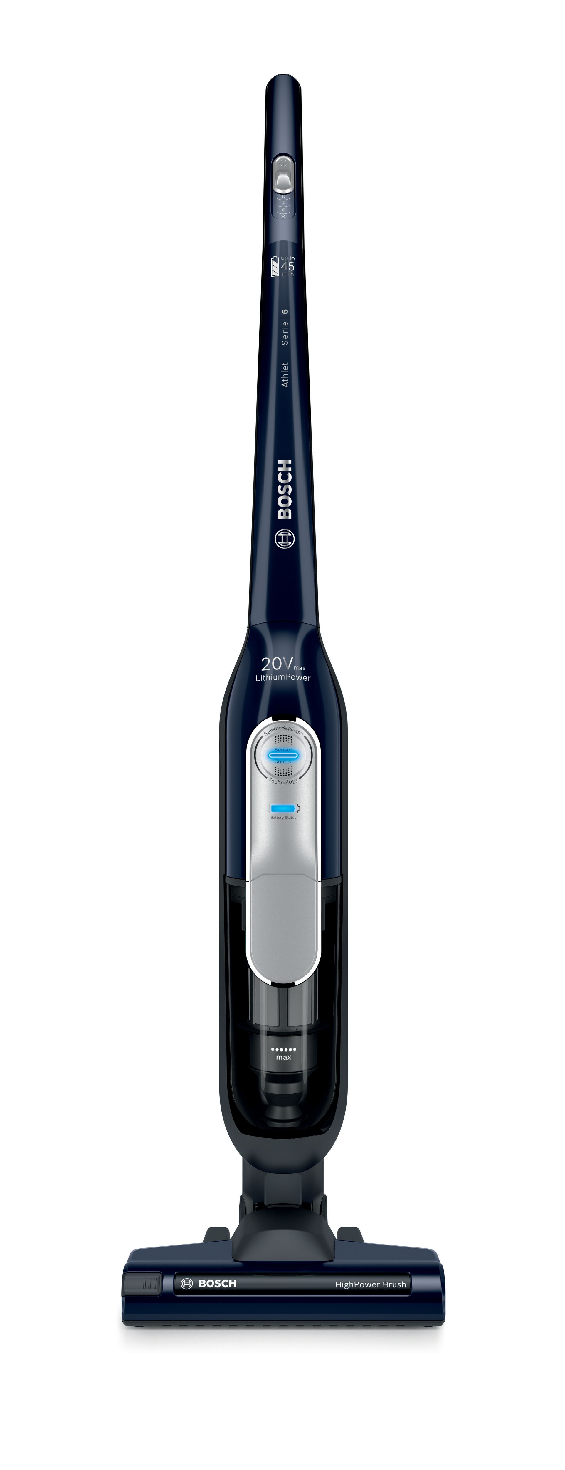 Bosch BCH85NGB Athlet Serie 6 ProHome Cordless Upright Vacuum Cleaner - 45 Minute Run Time thumbnail image
