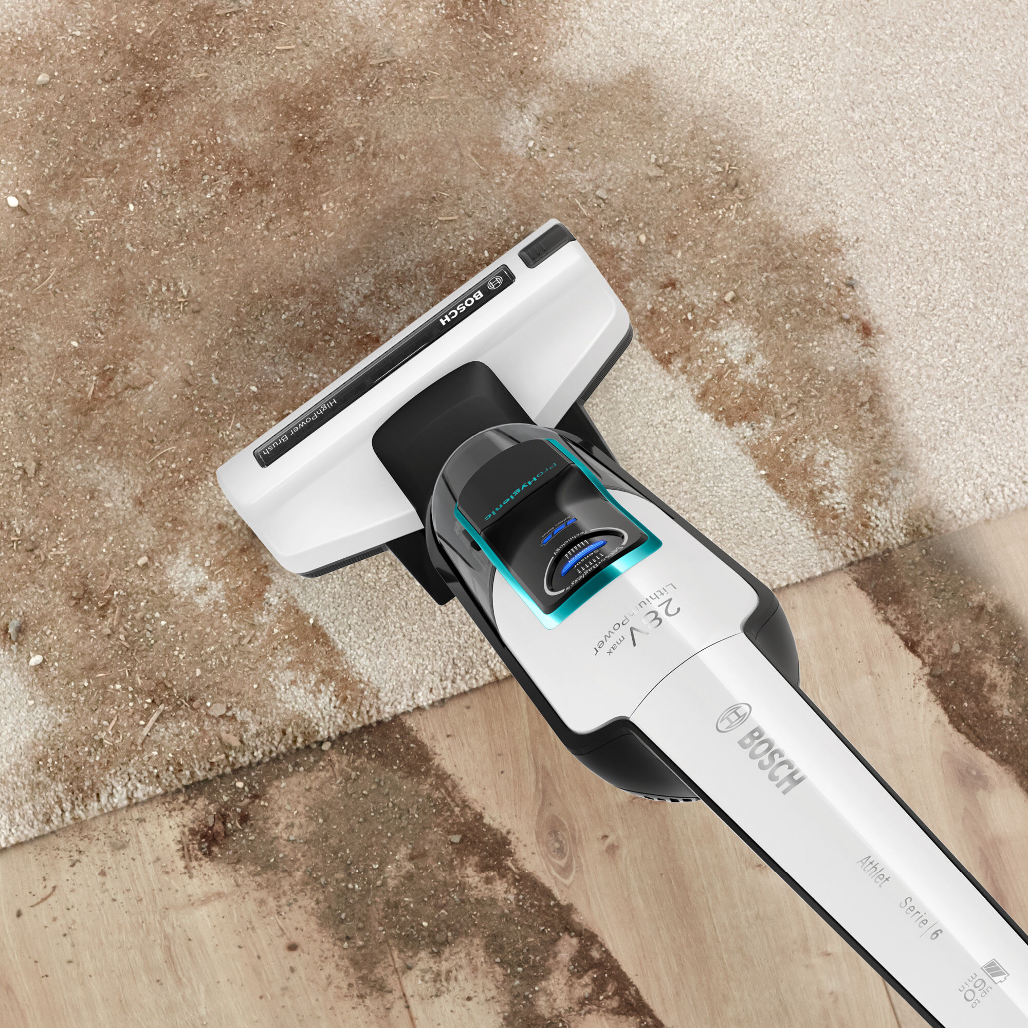 Bosch BCH86HYGGB ProHygienic 28V Cordless Vacuum Cleaner - 60 Minute Run Time thumbnail image