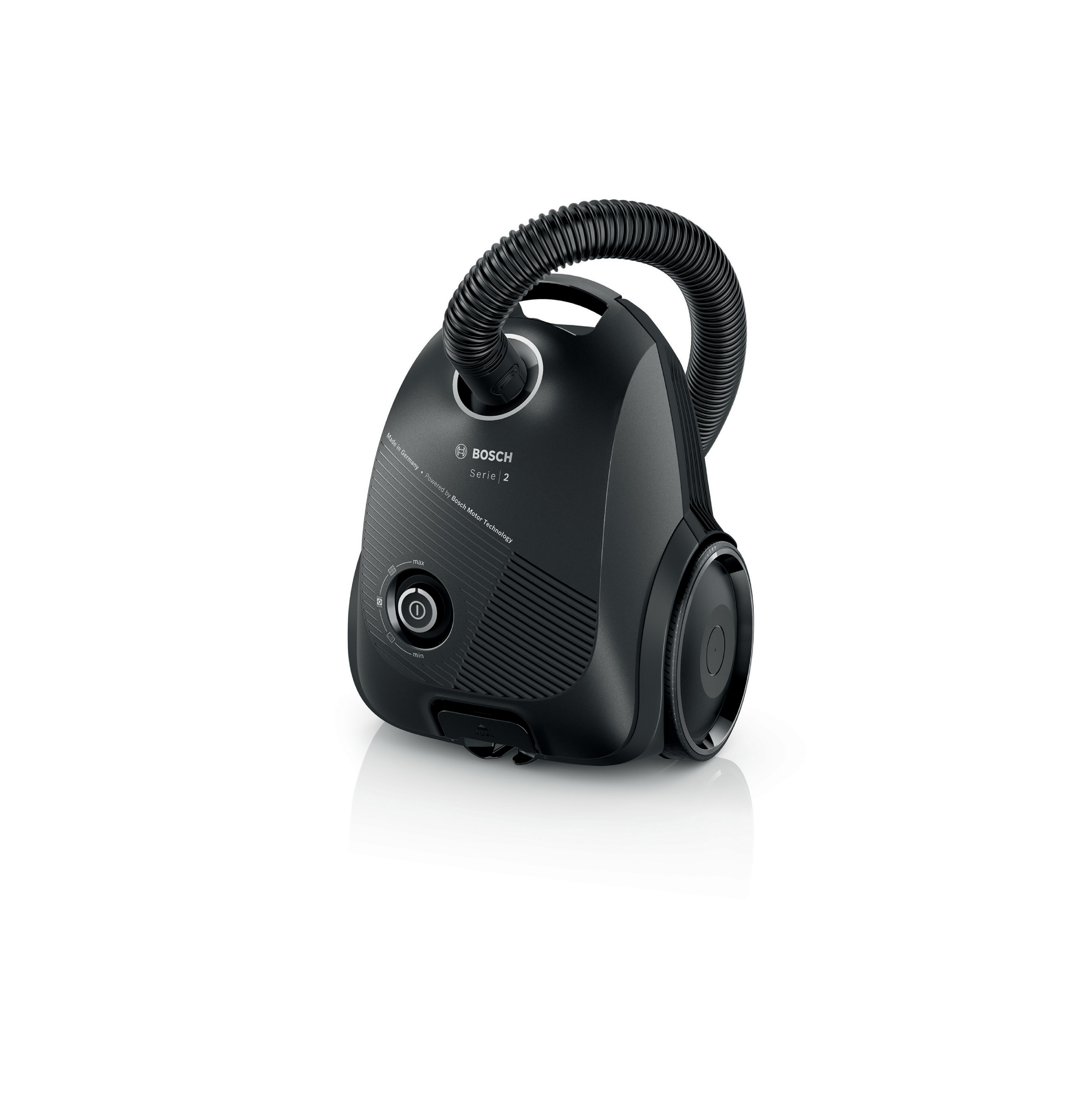 Bosch BGBS2BA1GB 600W 3kg Bagged Cylinder Vacuum Cleaner - Black thumbnail image